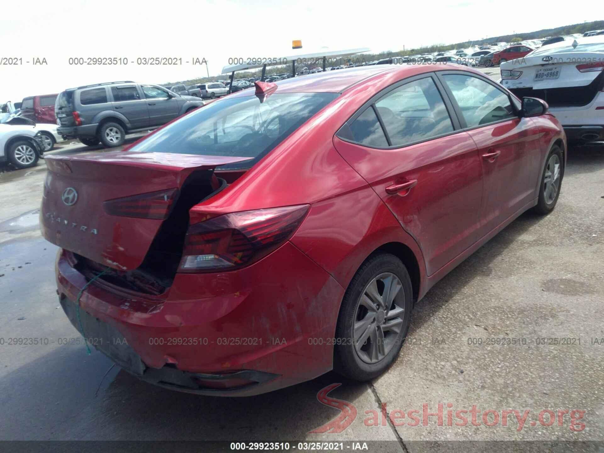 5NPD84LF5LH581407 2020 HYUNDAI ELANTRA