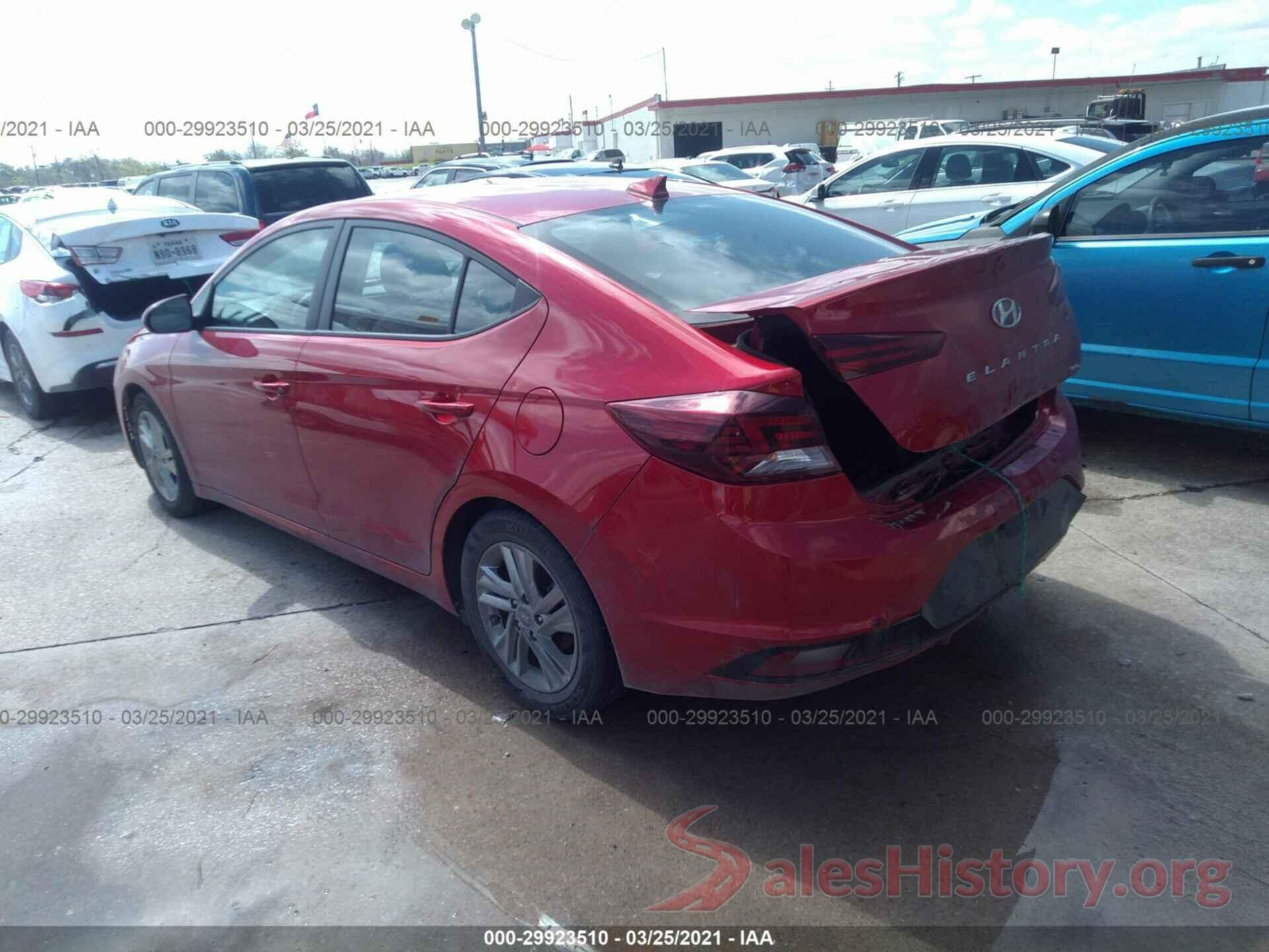 5NPD84LF5LH581407 2020 HYUNDAI ELANTRA