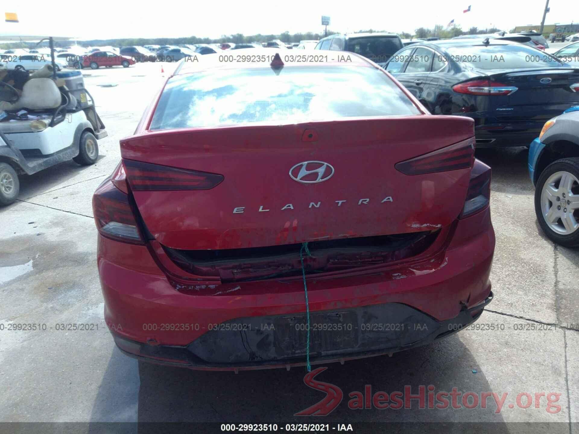 5NPD84LF5LH581407 2020 HYUNDAI ELANTRA