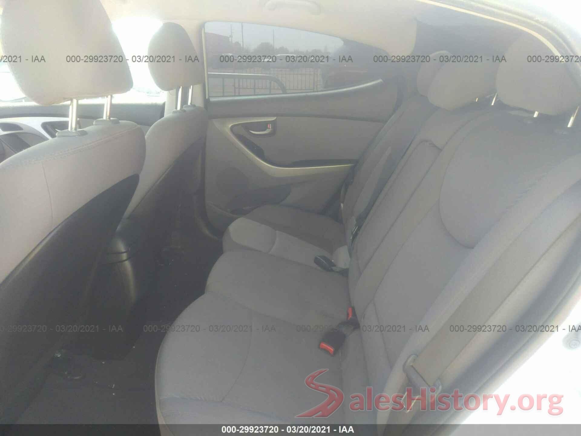 5NPDH4AE2GH661120 2016 HYUNDAI ELANTRA