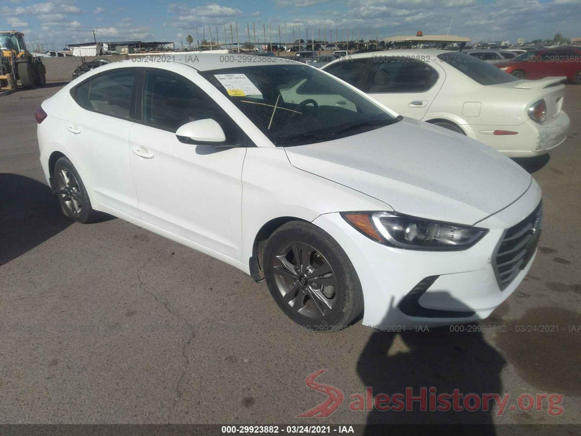 5NPD84LF7JH230625 2018 HYUNDAI ELANTRA