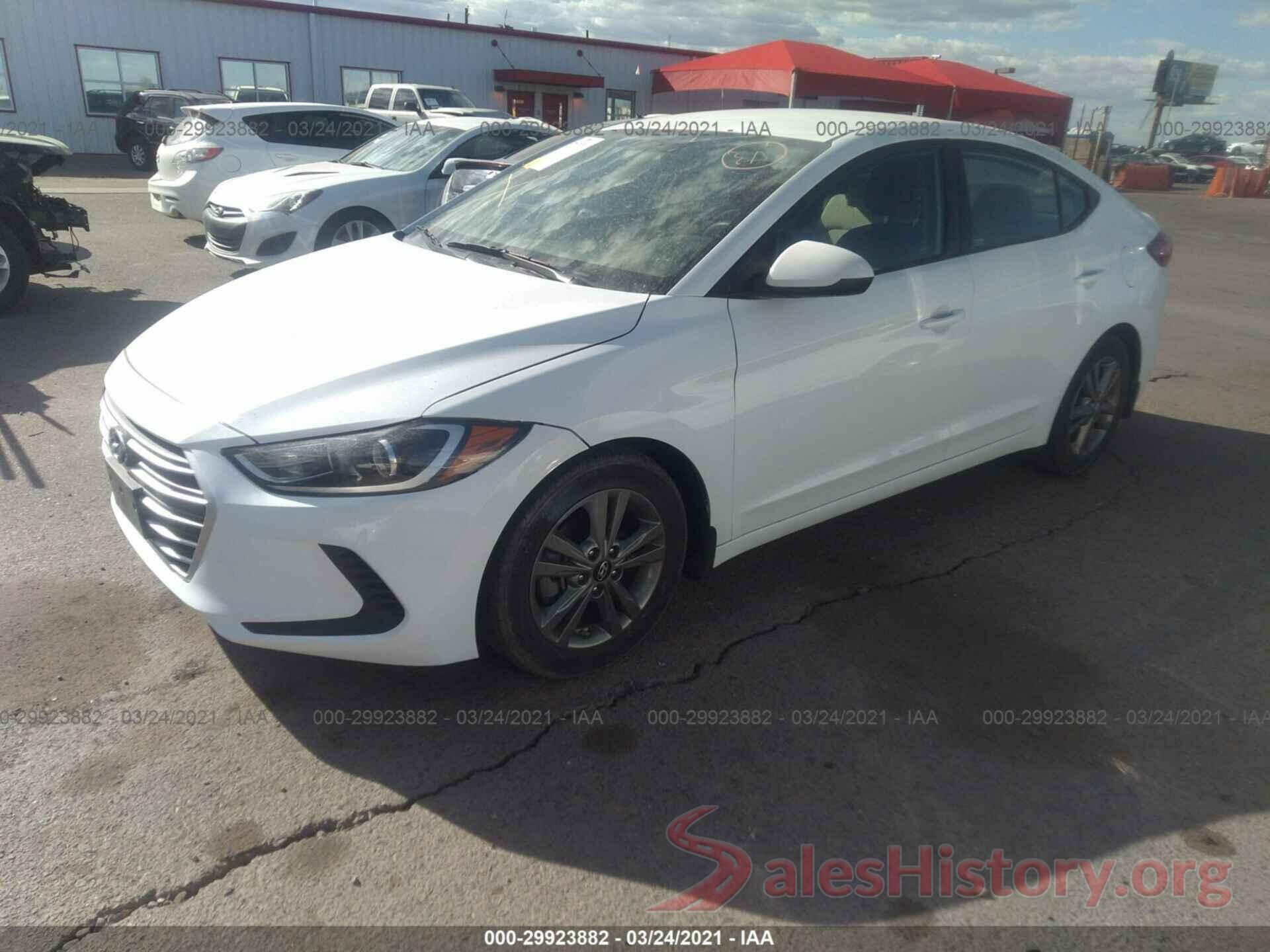 5NPD84LF7JH230625 2018 HYUNDAI ELANTRA