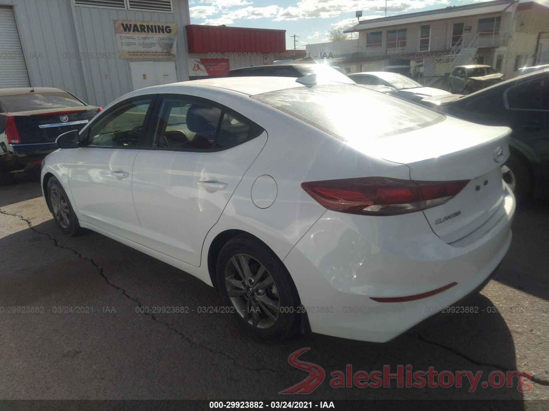 5NPD84LF7JH230625 2018 HYUNDAI ELANTRA