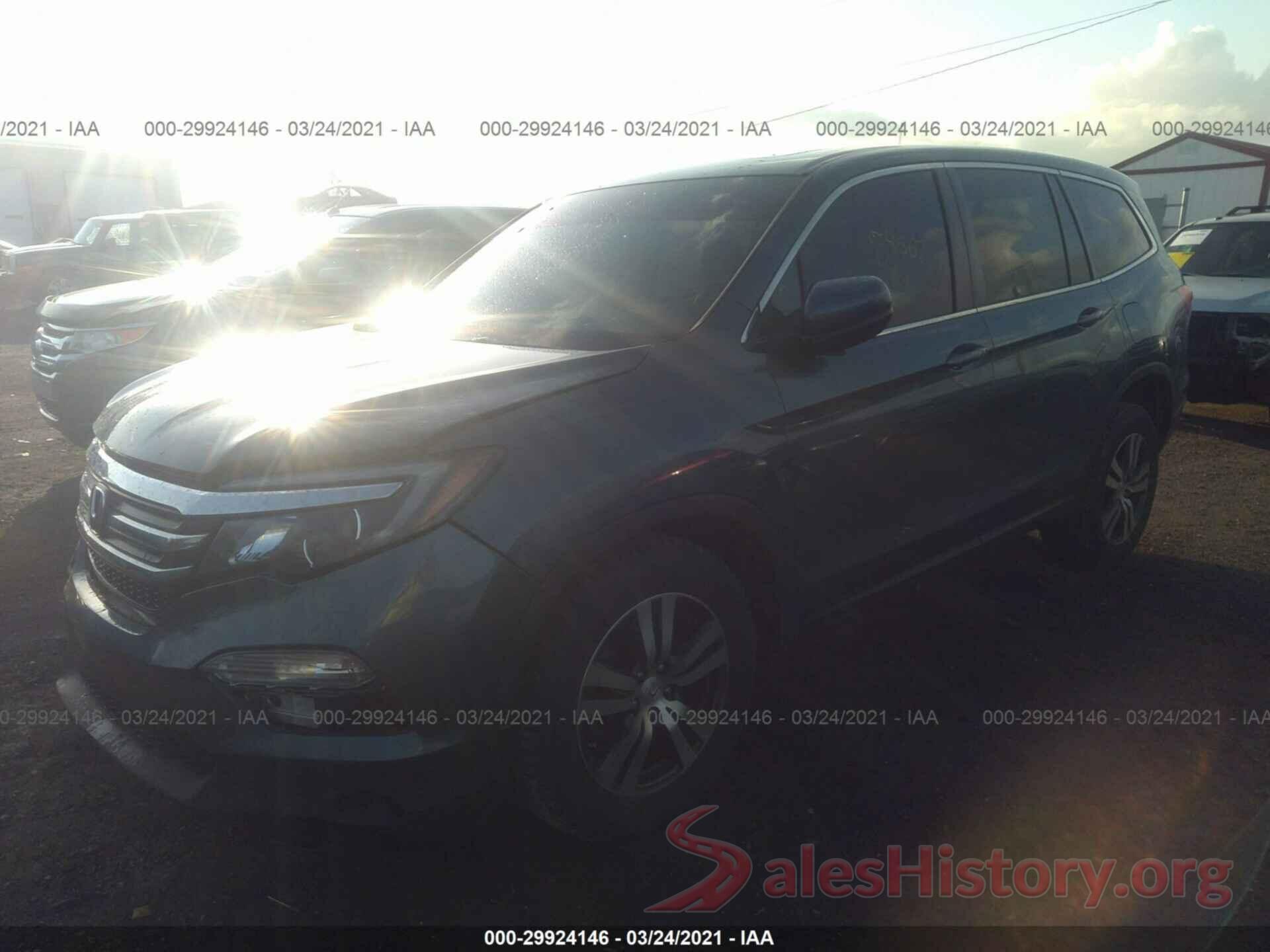 5FNYF6H85HB060822 2017 HONDA PILOT