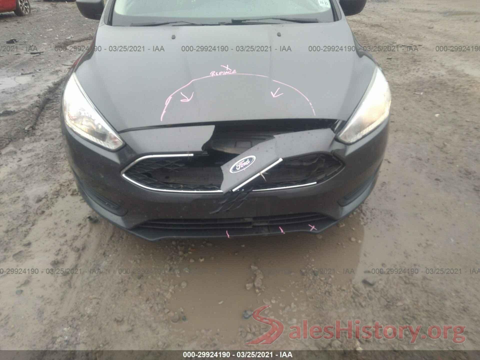 1FADP3E22GL334991 2016 FORD FOCUS