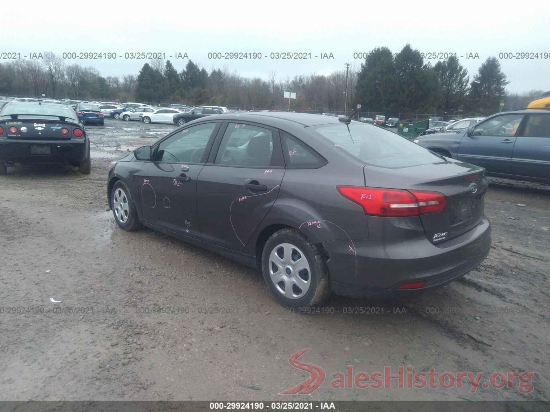 1FADP3E22GL334991 2016 FORD FOCUS