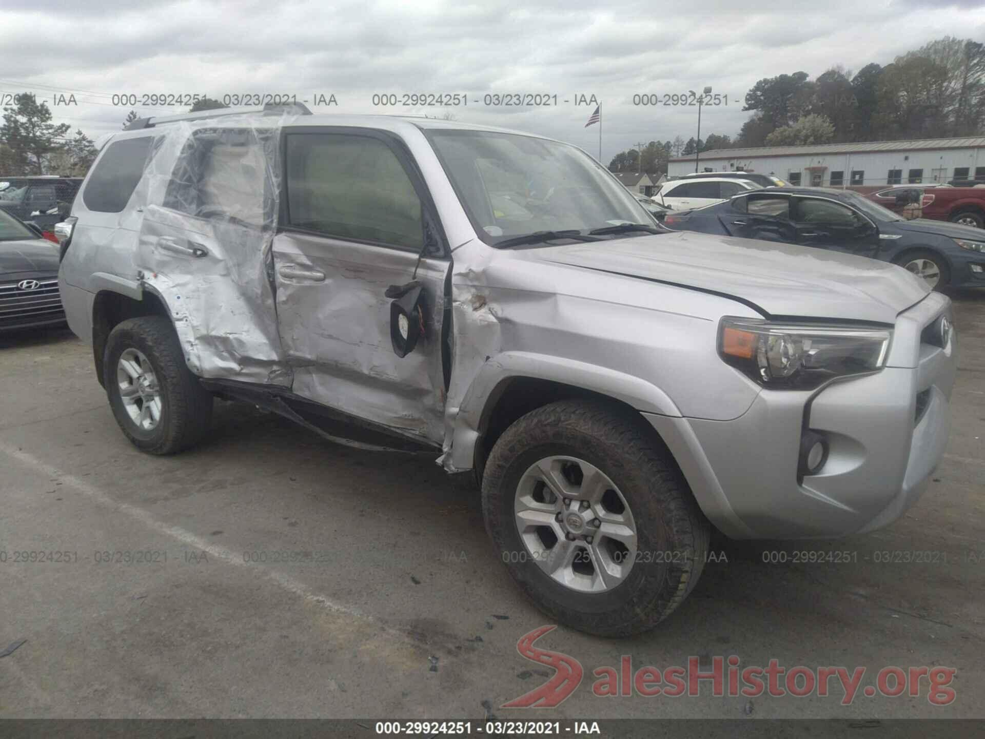 JTEBU5JR6K5711601 2019 TOYOTA 4RUNNER