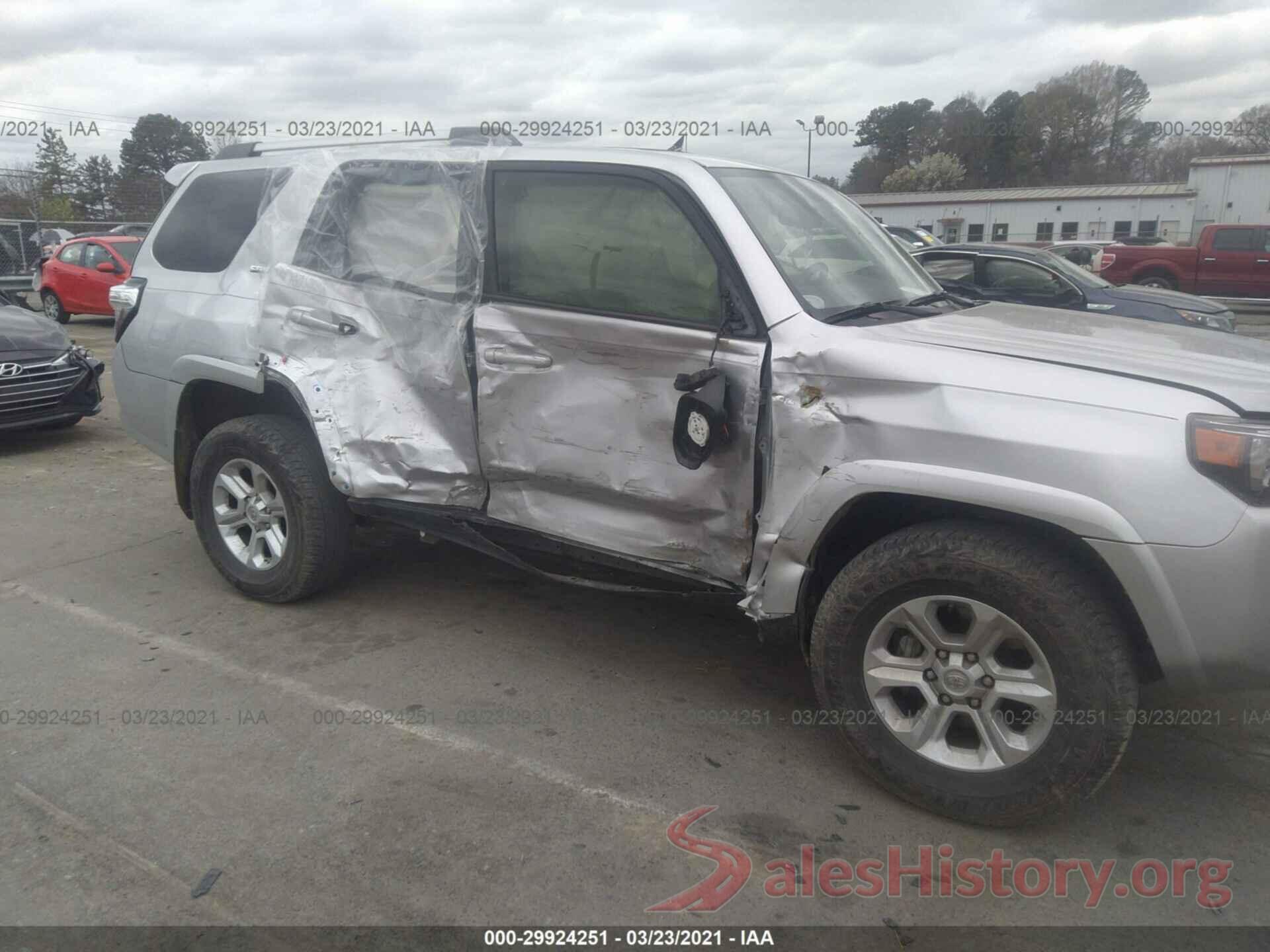 JTEBU5JR6K5711601 2019 TOYOTA 4RUNNER