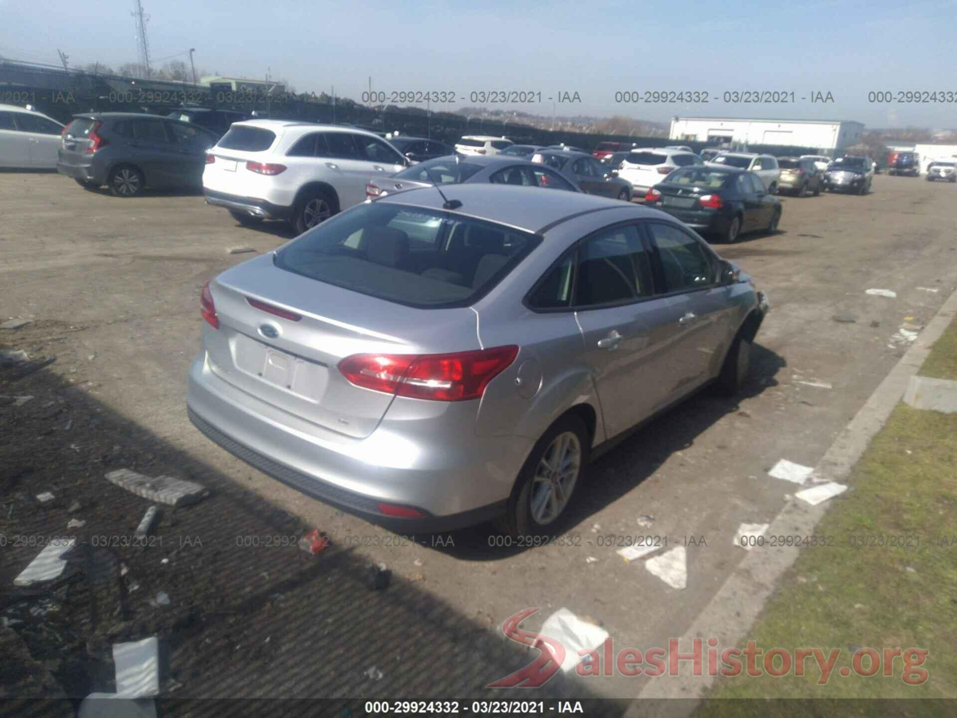 1FADP3F2XHL236422 2017 FORD FOCUS