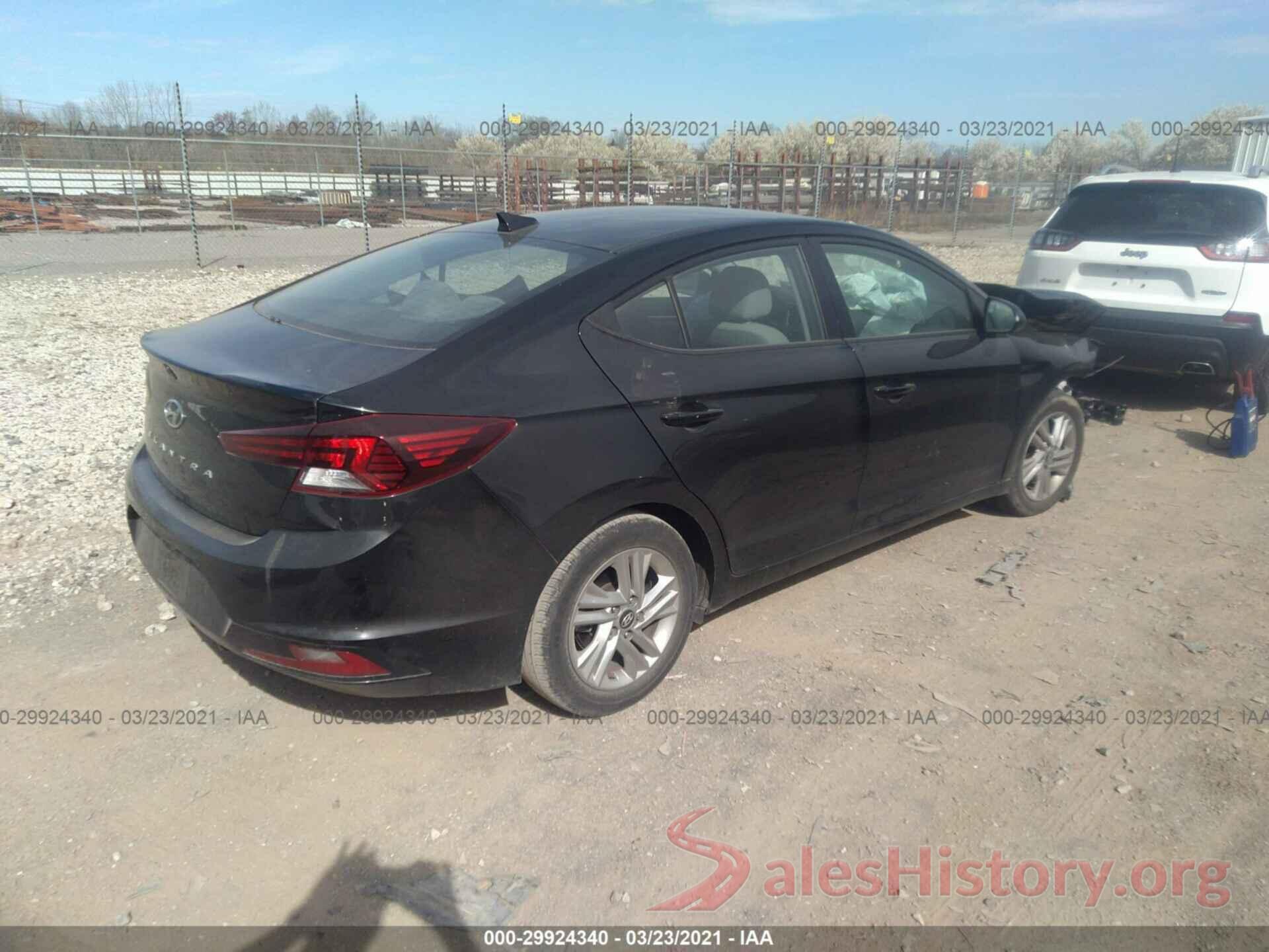 5NPD84LFXKH464694 2019 HYUNDAI ELANTRA