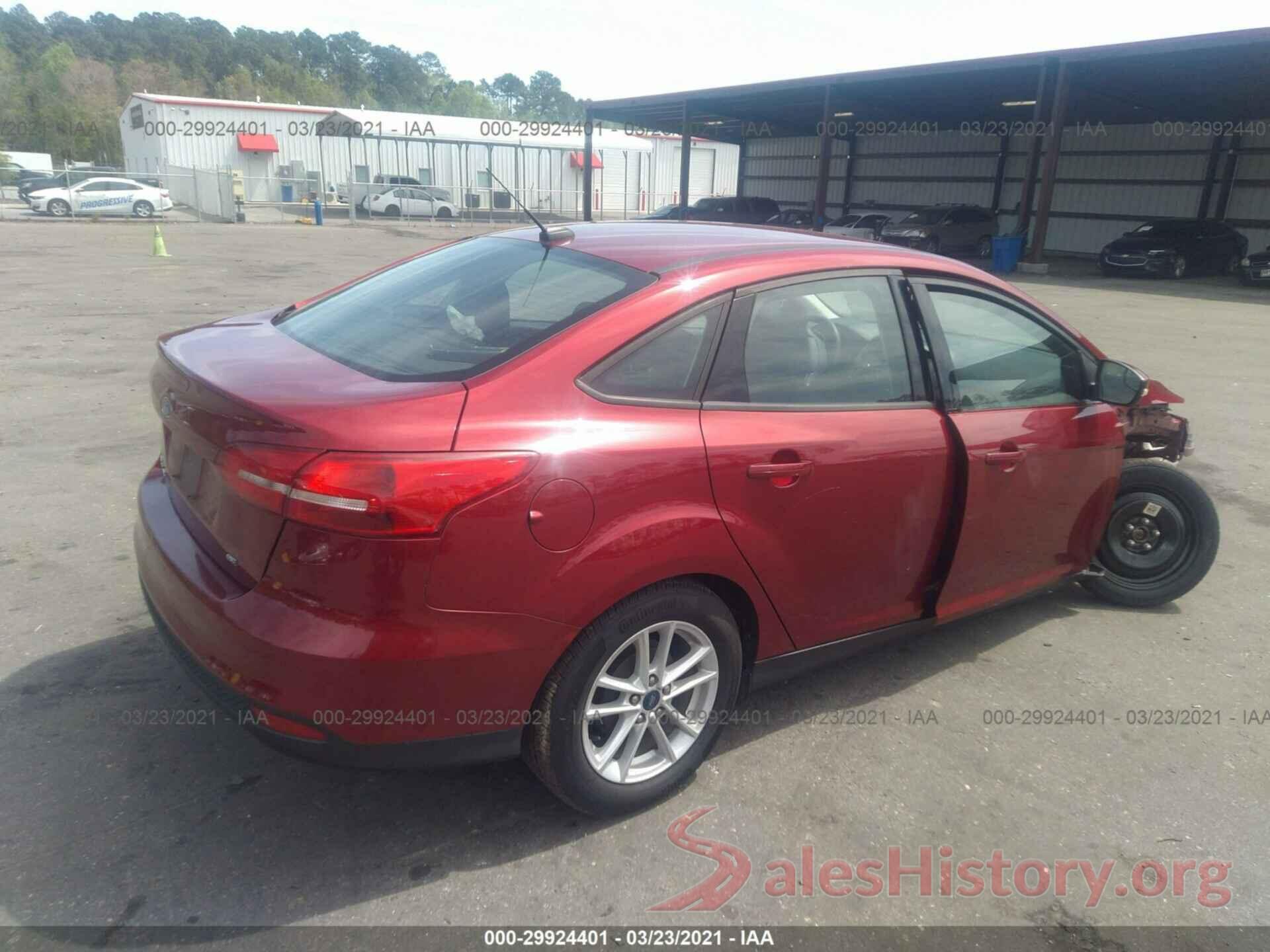 1FADP3F2XHL266343 2017 FORD FOCUS