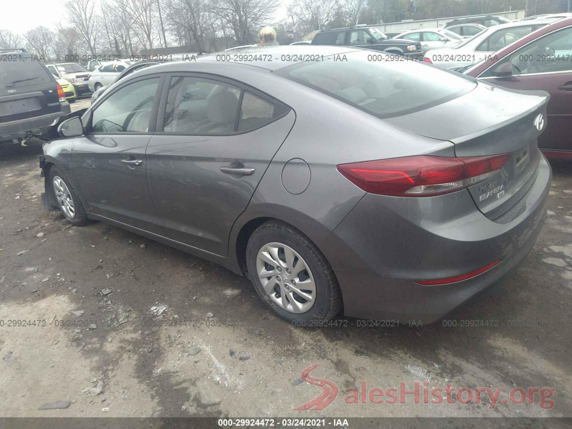 5NPD74LF3JH350733 2018 HYUNDAI ELANTRA