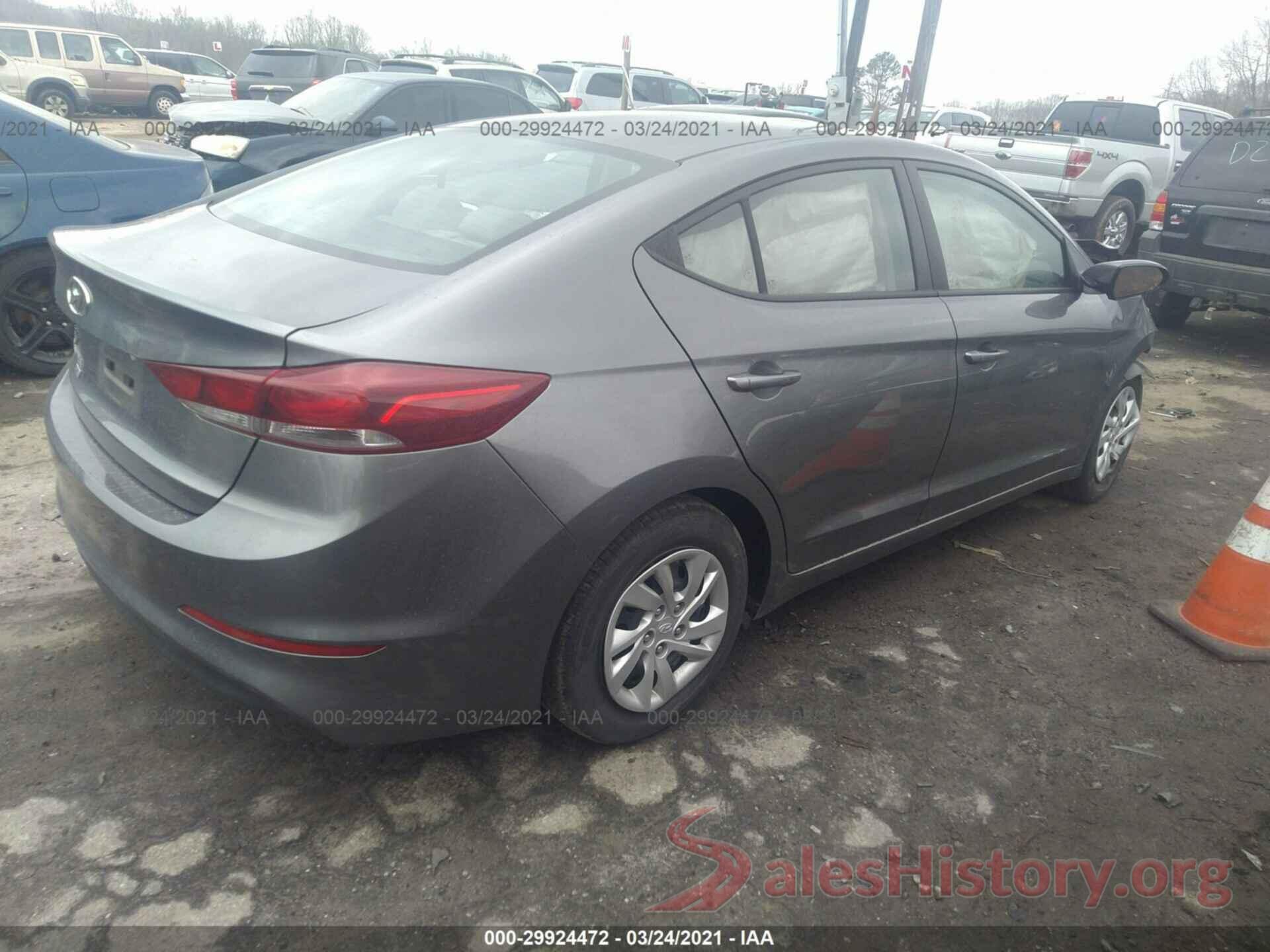 5NPD74LF3JH350733 2018 HYUNDAI ELANTRA