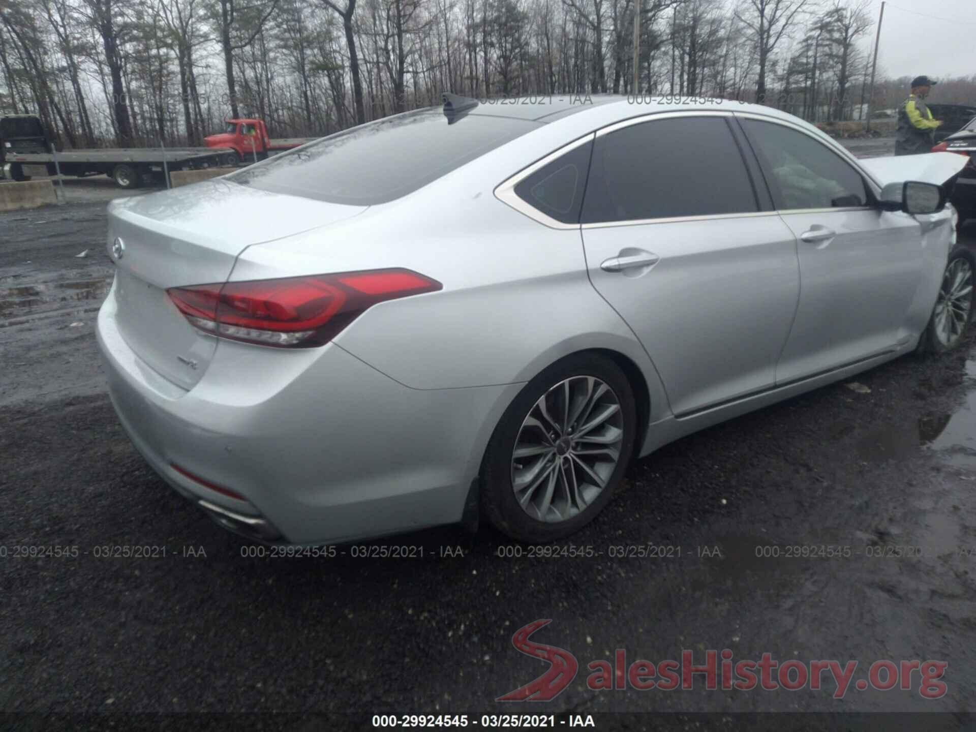 KMHGN4JE4GU138687 2016 HYUNDAI GENESIS