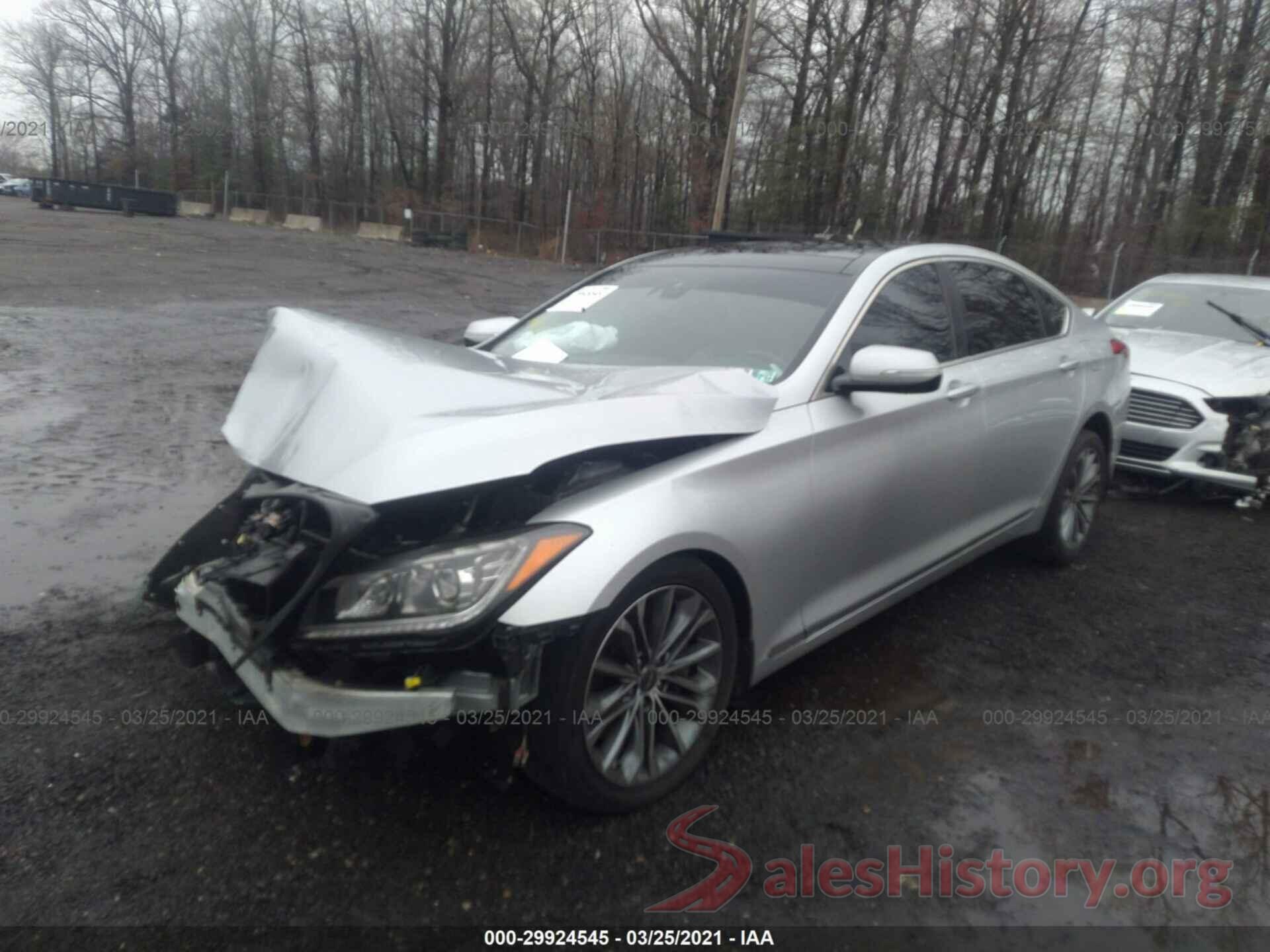 KMHGN4JE4GU138687 2016 HYUNDAI GENESIS