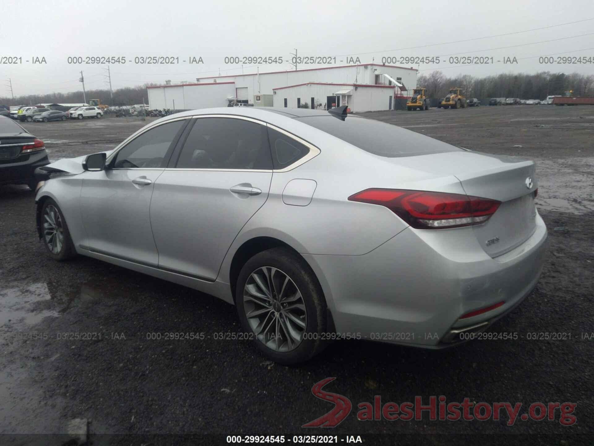 KMHGN4JE4GU138687 2016 HYUNDAI GENESIS