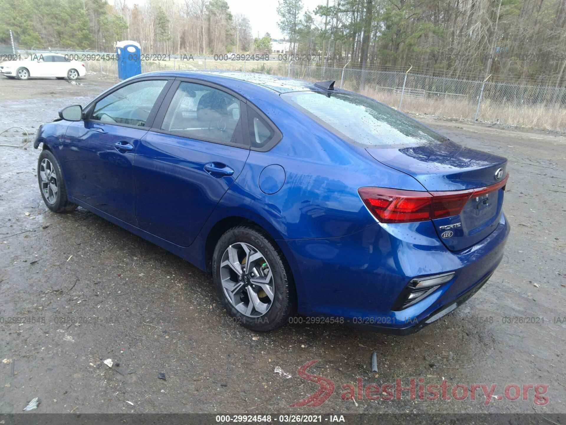 3KPF24AD8LE231446 2020 KIA FORTE