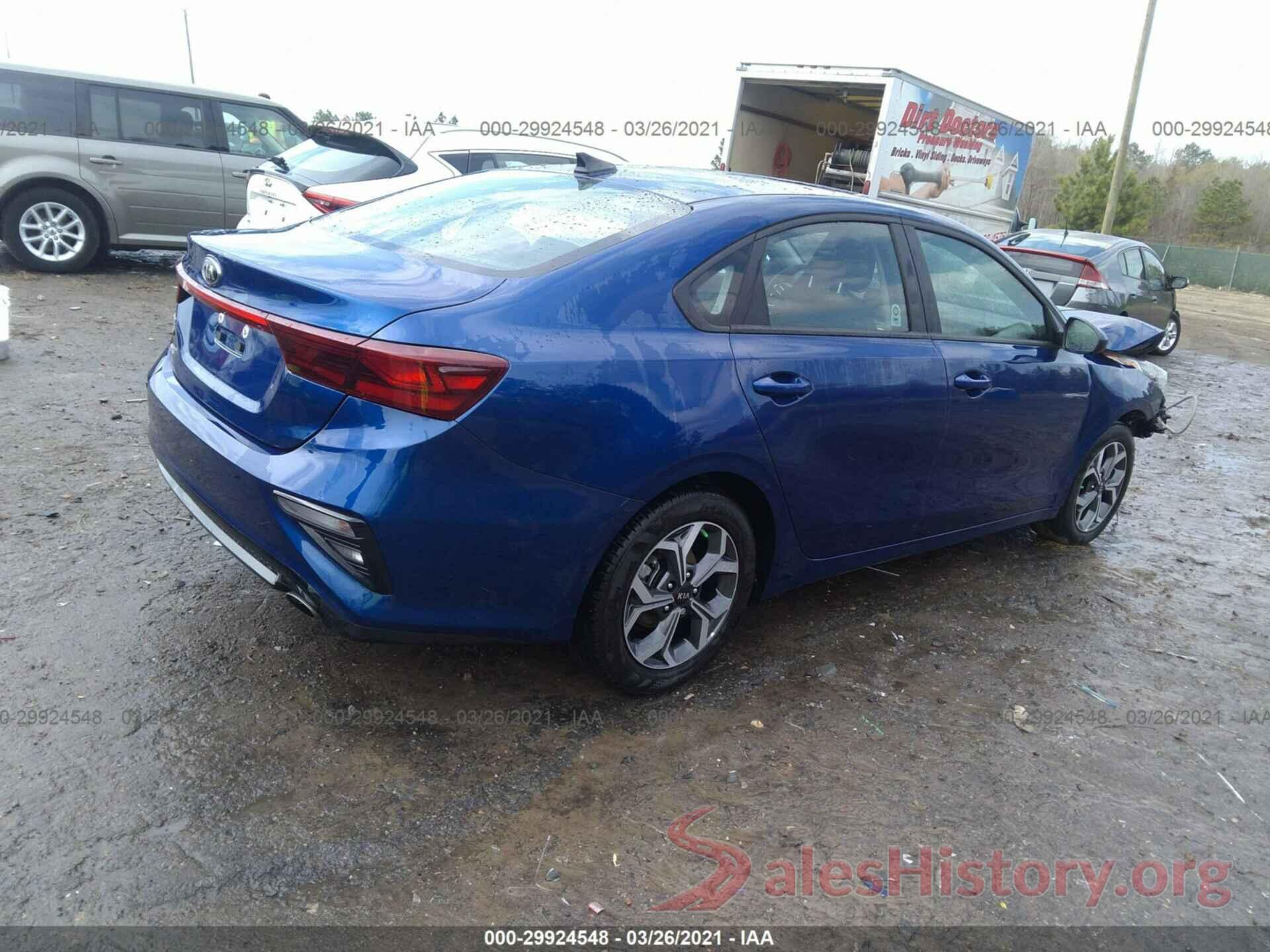 3KPF24AD8LE231446 2020 KIA FORTE