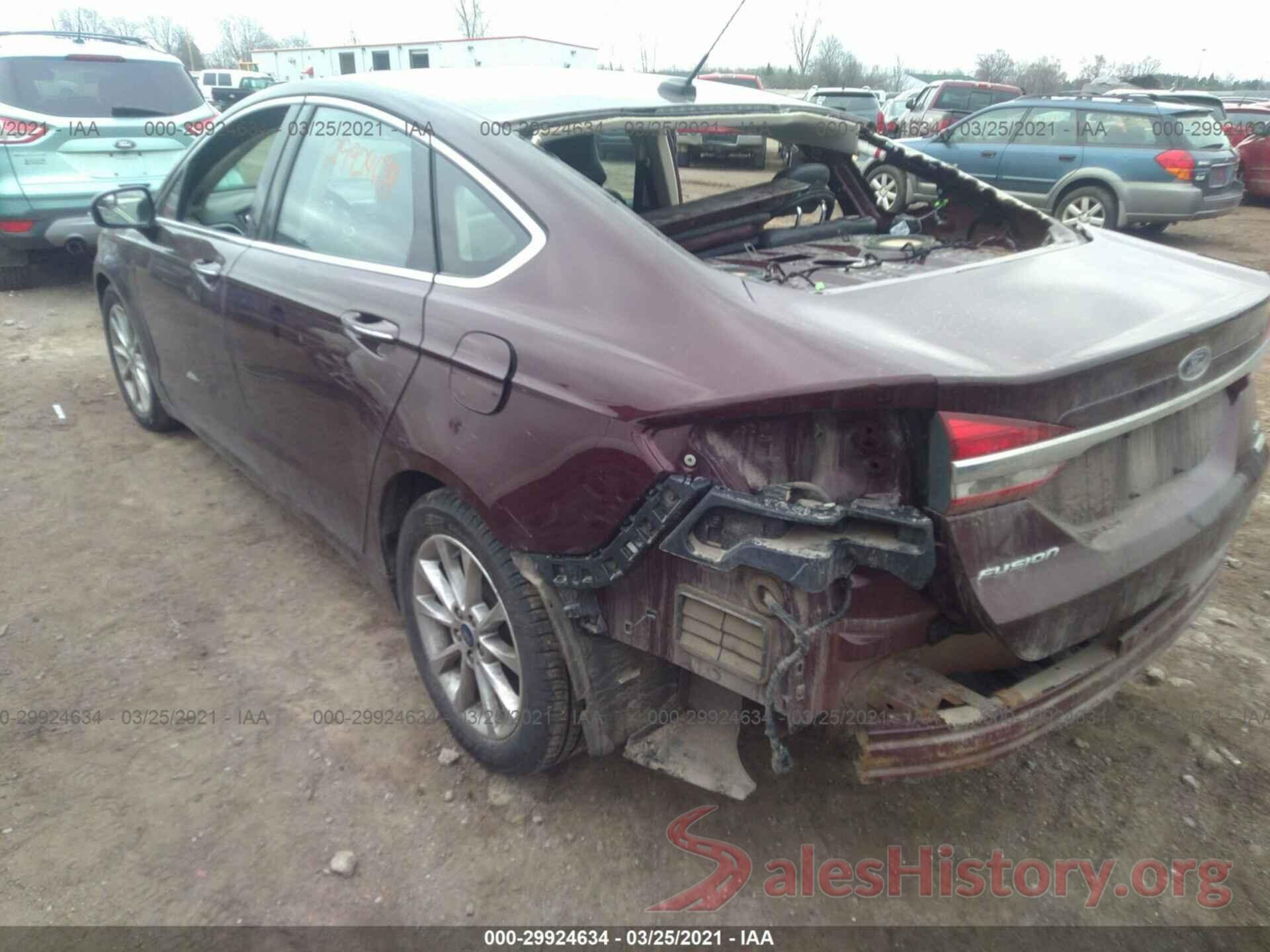 3FA6P0HD3HR119241 2017 FORD FUSION