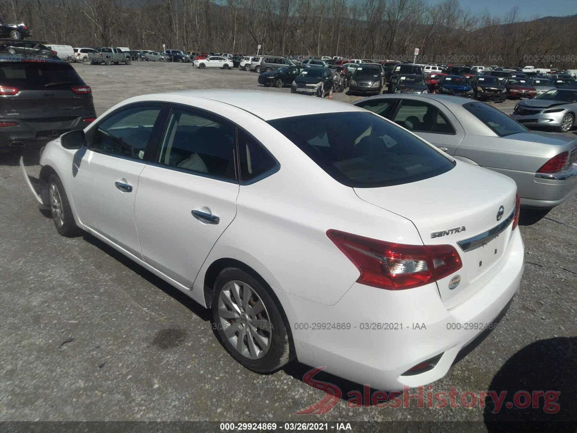 3N1AB7APXGY222972 2016 NISSAN SENTRA