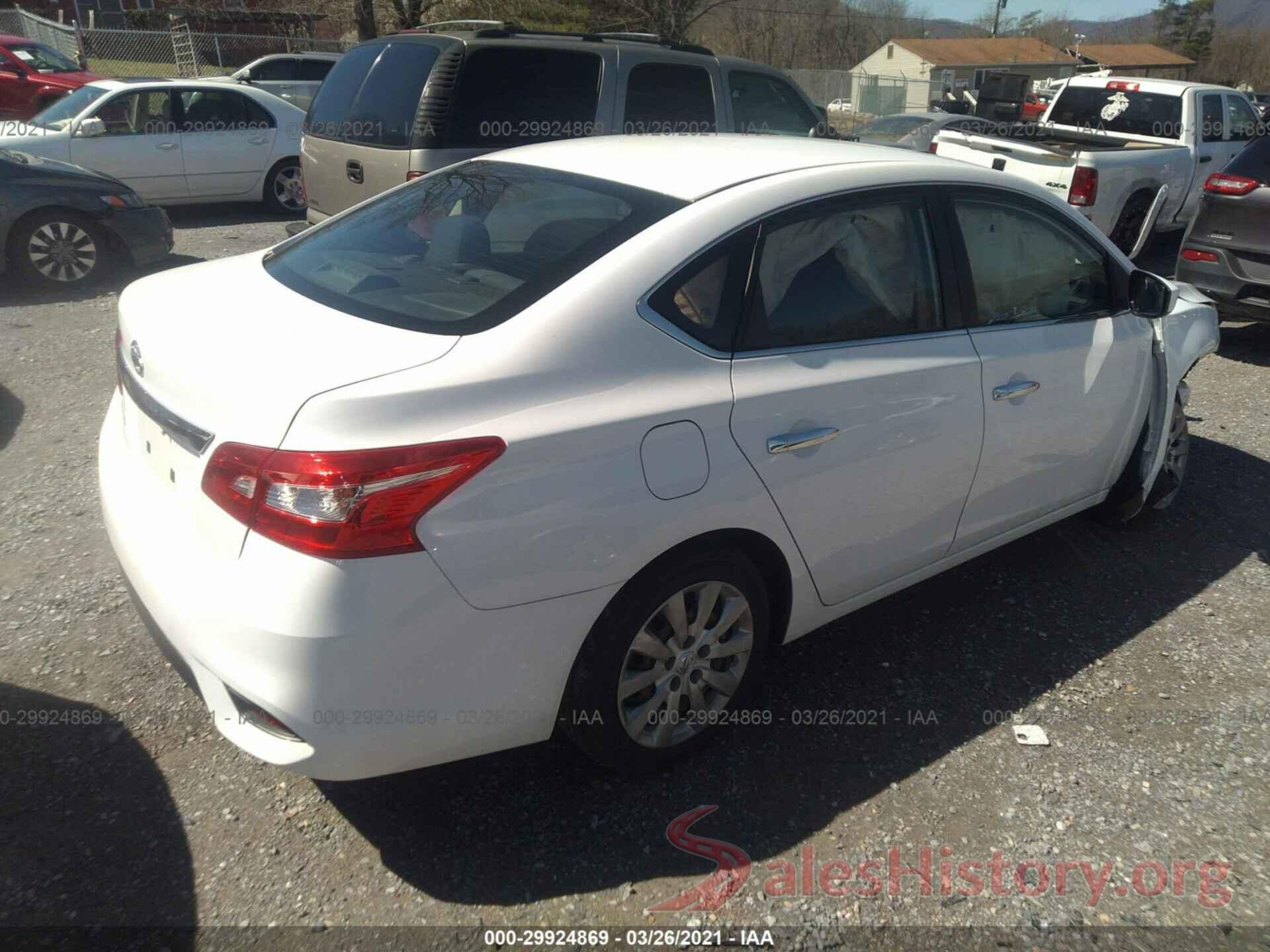 3N1AB7APXGY222972 2016 NISSAN SENTRA