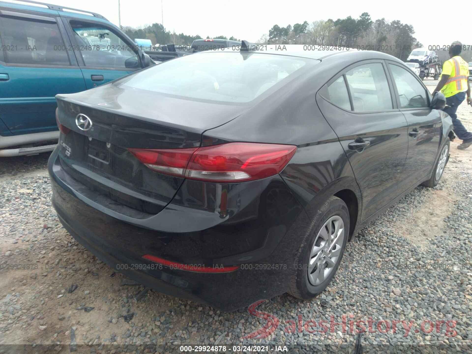 KMHD74LF4HU179924 2017 HYUNDAI ELANTRA