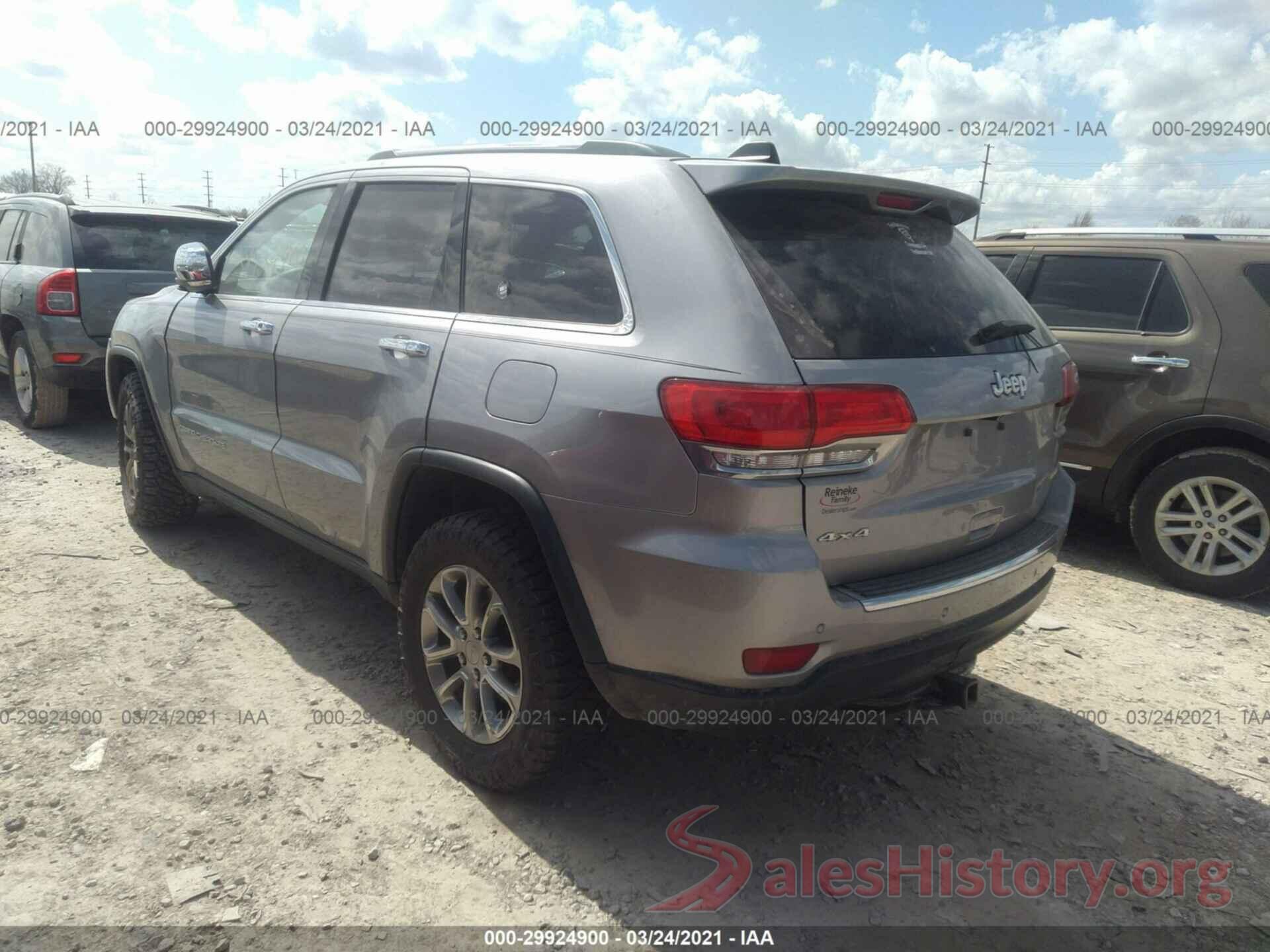 1C4RJFBG8GC321598 2016 JEEP GRAND CHEROKEE