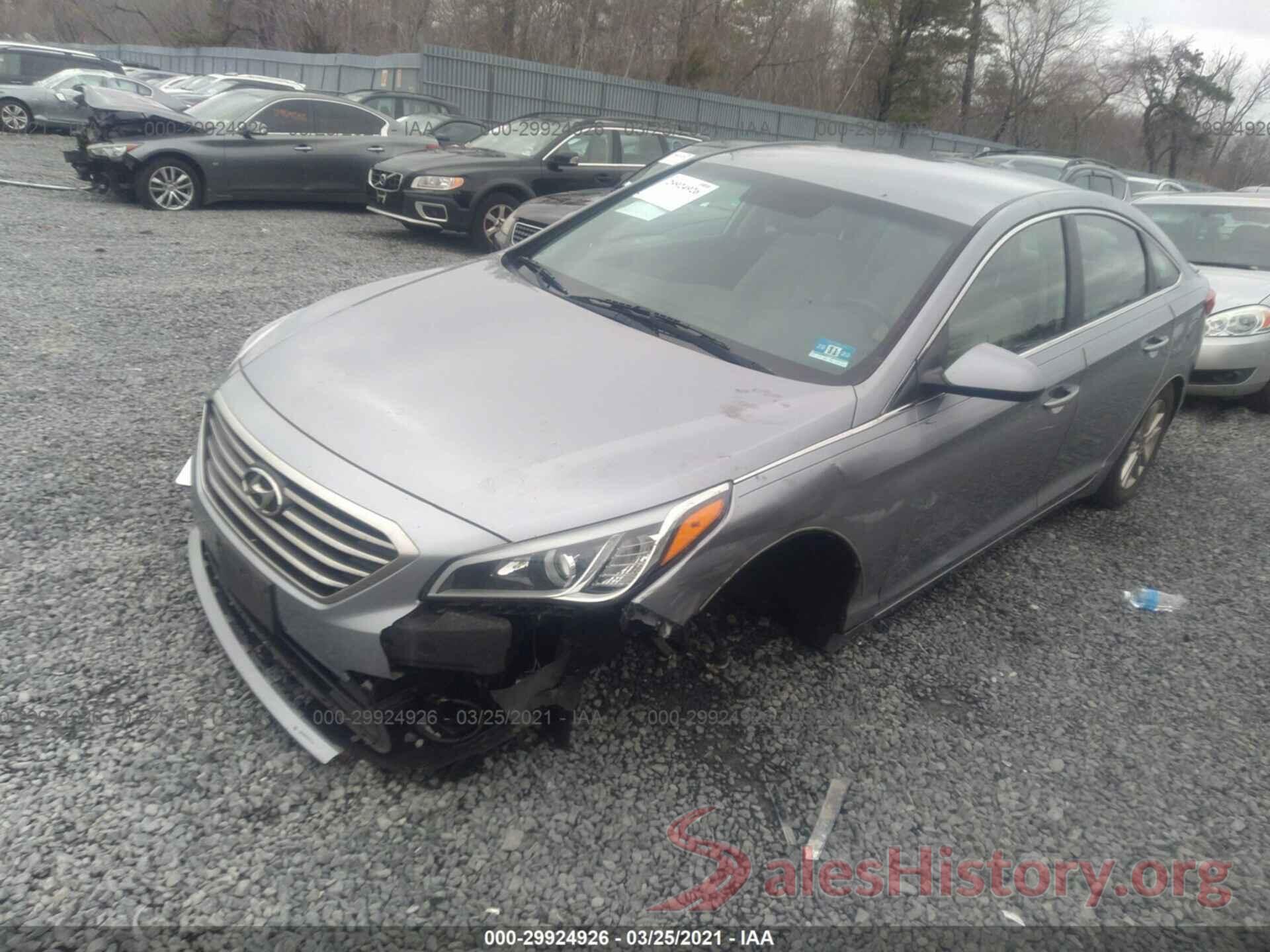 5NPE24AF5GH304190 2016 HYUNDAI SONATA