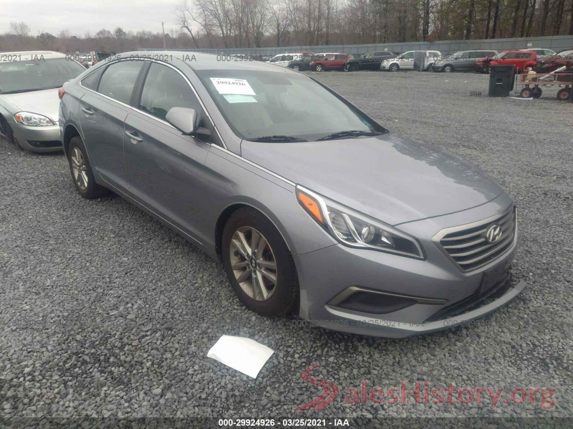 5NPE24AF5GH304190 2016 HYUNDAI SONATA