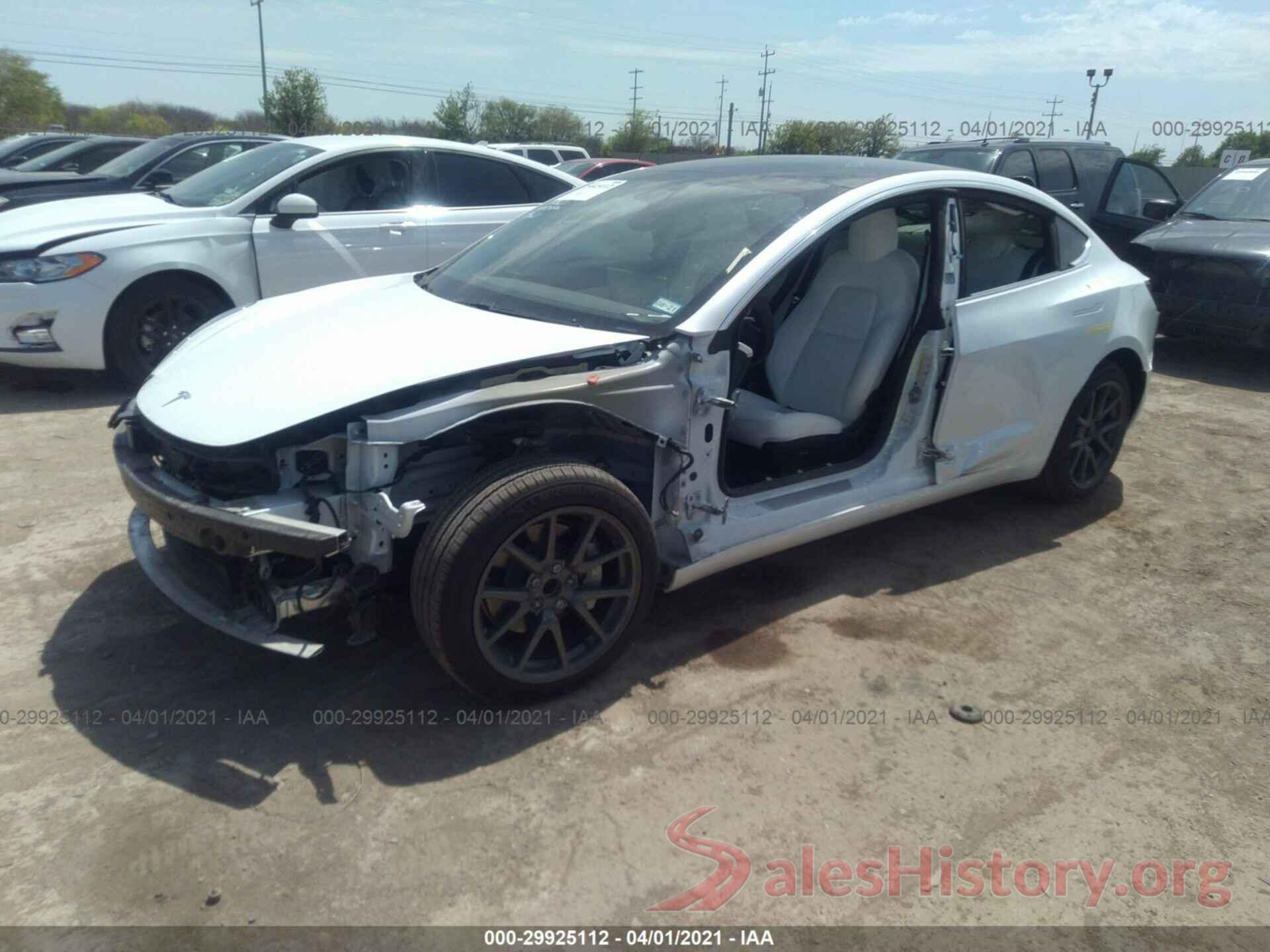 5YJ3E1EA1LF709984 2020 TESLA MODEL 3