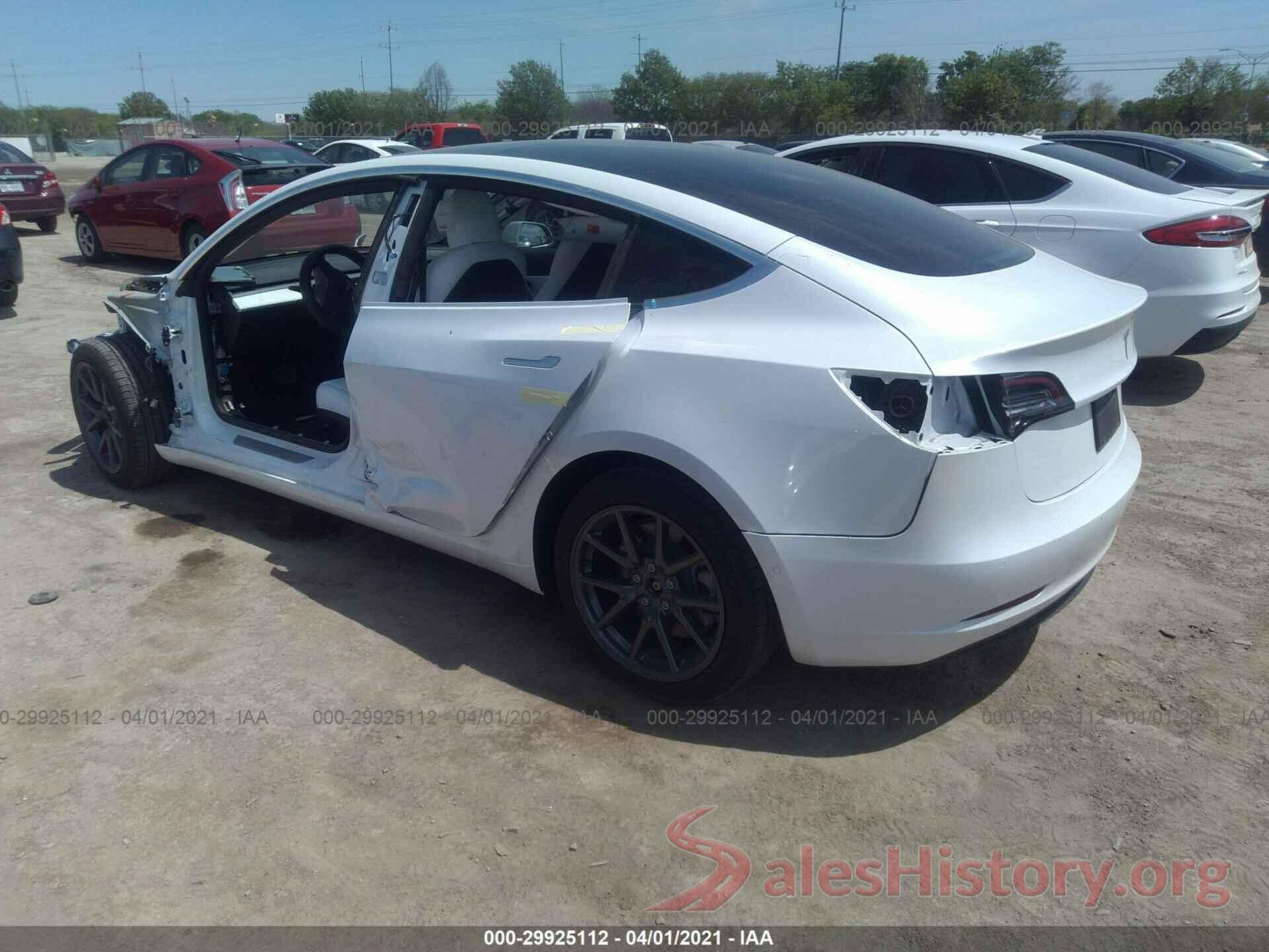 5YJ3E1EA1LF709984 2020 TESLA MODEL 3