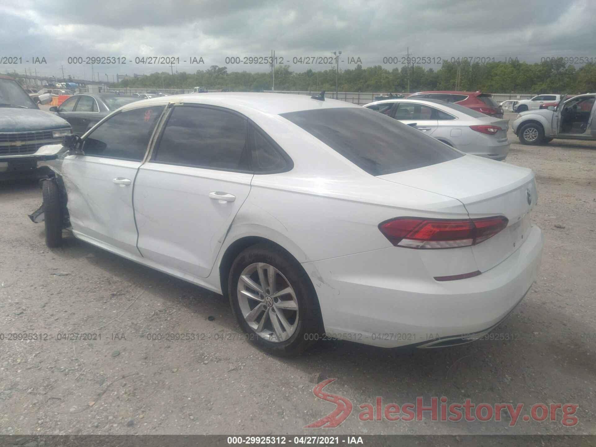 1VWAA7A3XLC025359 2020 VOLKSWAGEN PASSAT