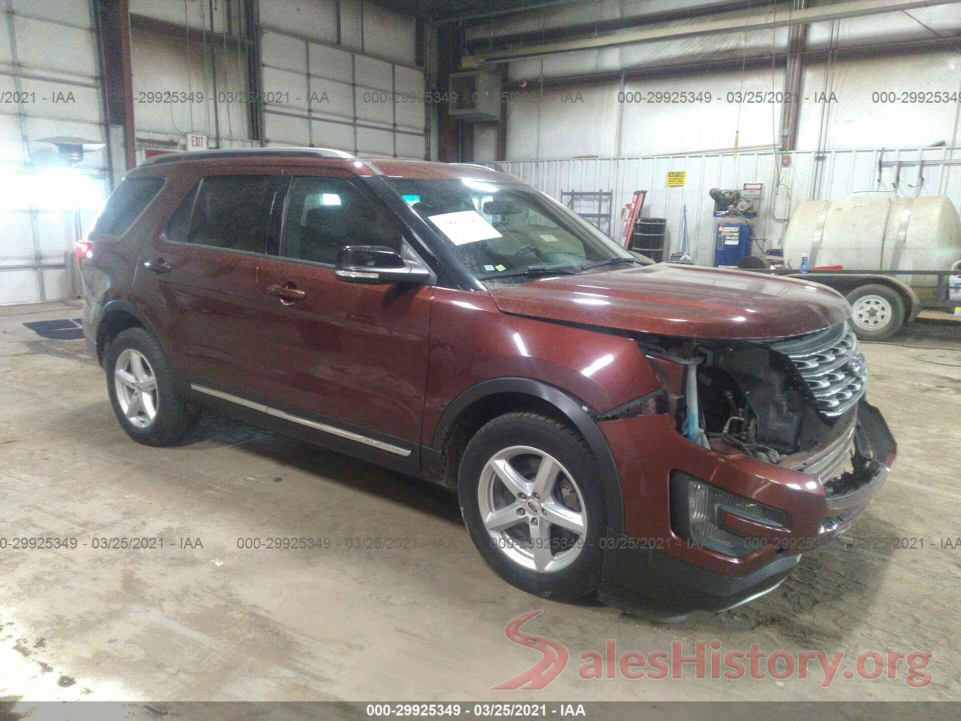 1FM5K8D87GGB51221 2016 FORD EXPLORER