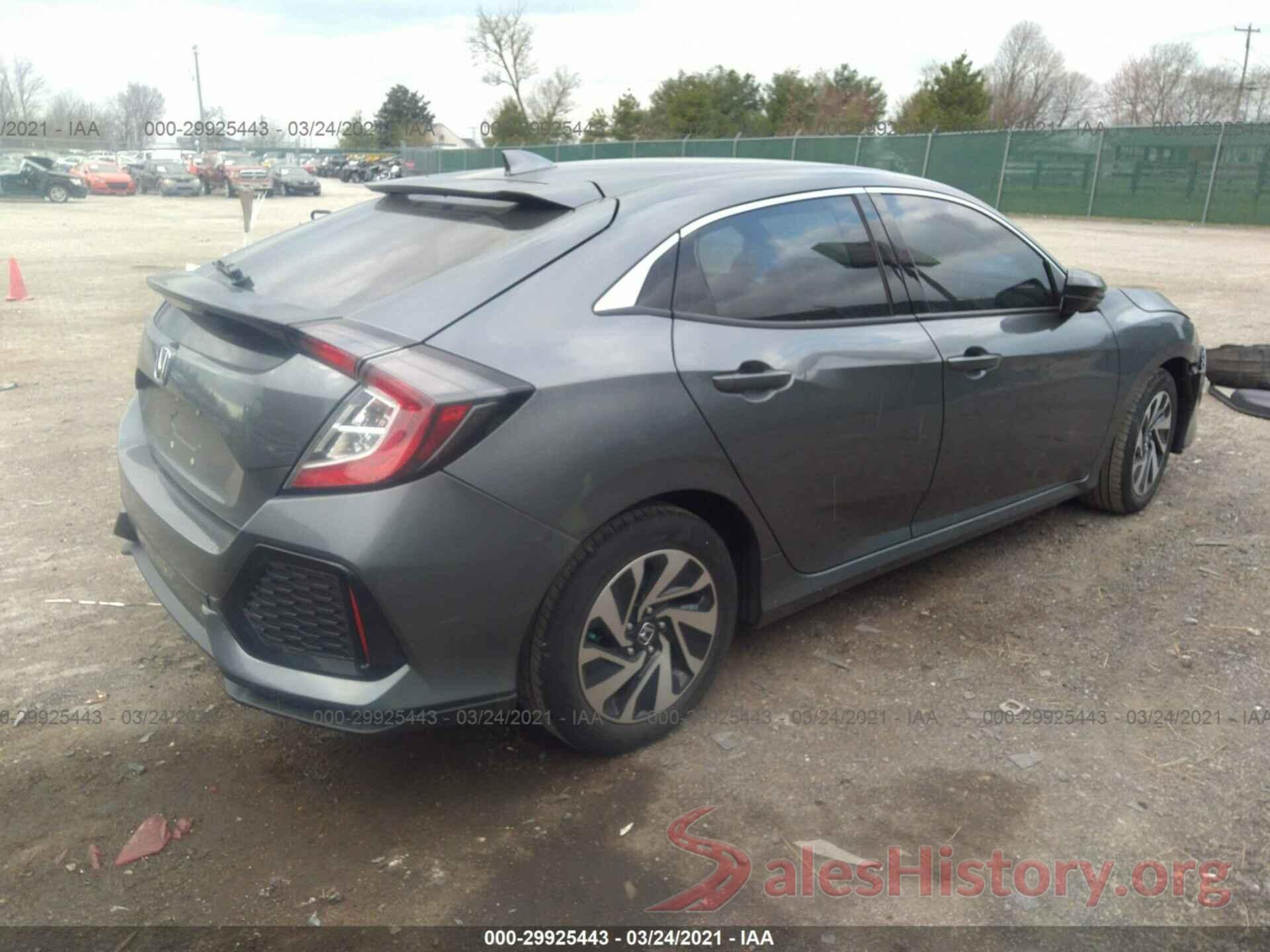 SHHFK7H25JU238558 2018 HONDA CIVIC HATCHBACK