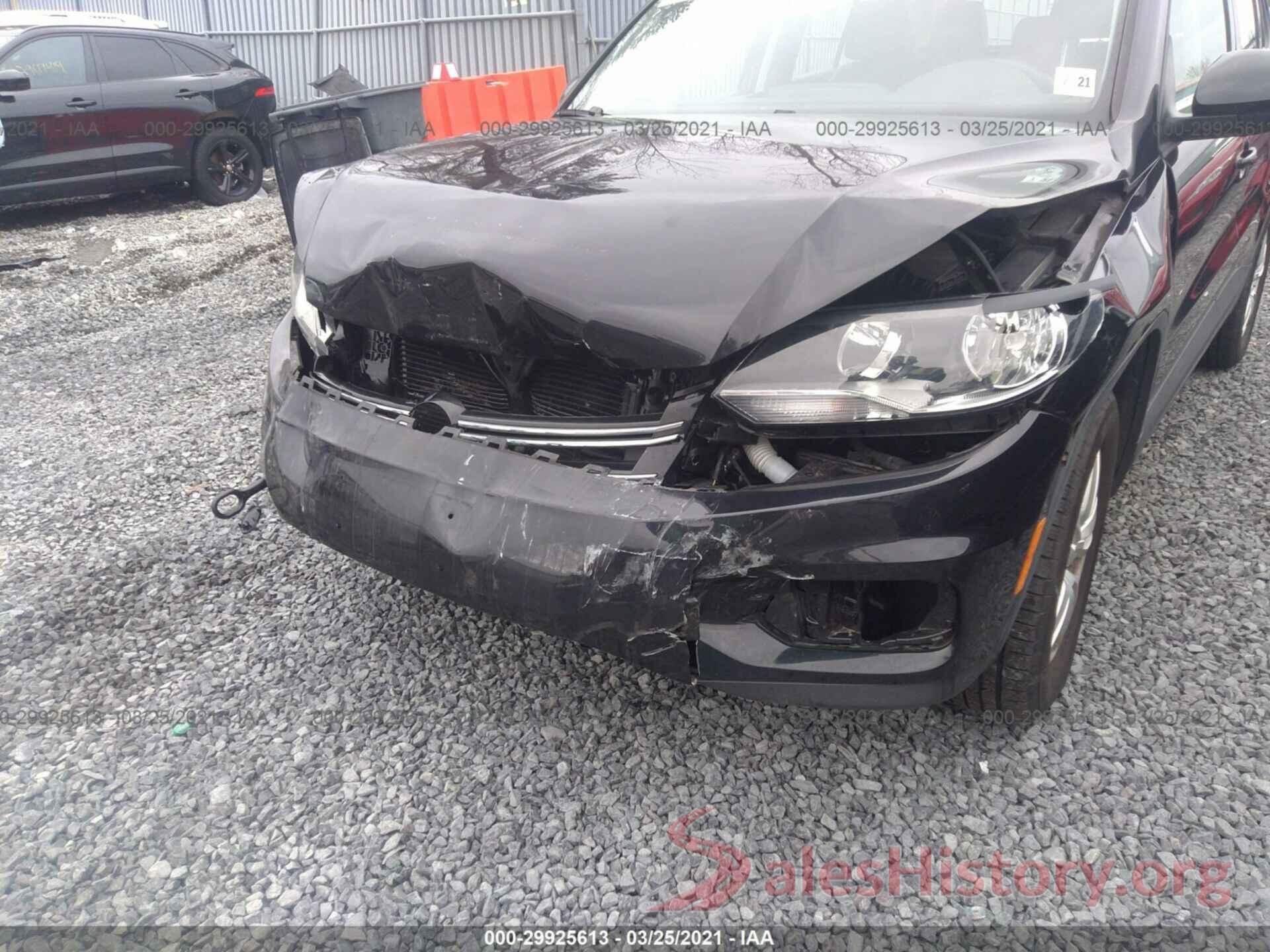 WVGBV7AX7GW604727 2016 VOLKSWAGEN TIGUAN