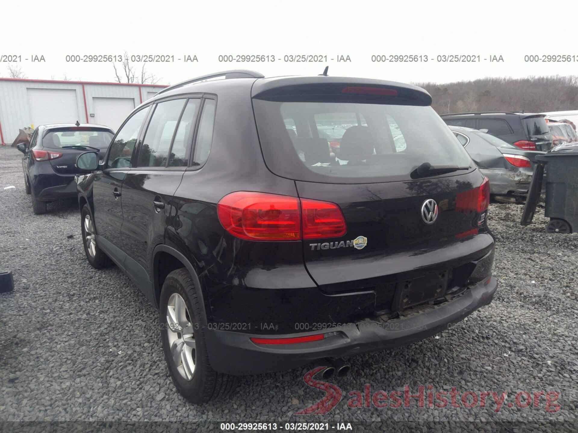 WVGBV7AX7GW604727 2016 VOLKSWAGEN TIGUAN