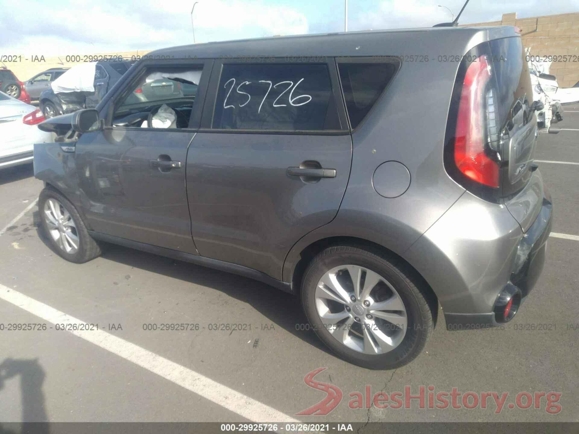 KNDJP3A55G7327166 2016 KIA SOUL