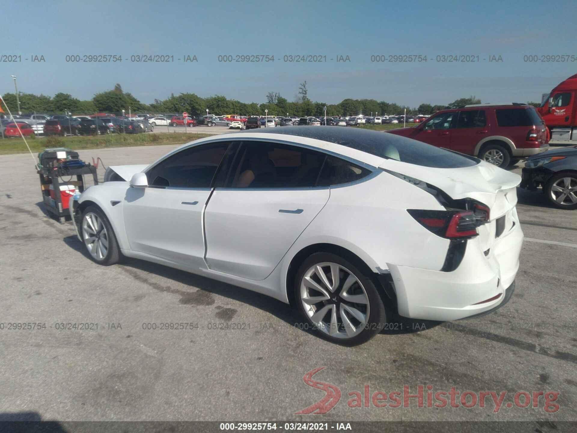 5YJ3E1EA0KF302642 2019 TESLA MODEL 3