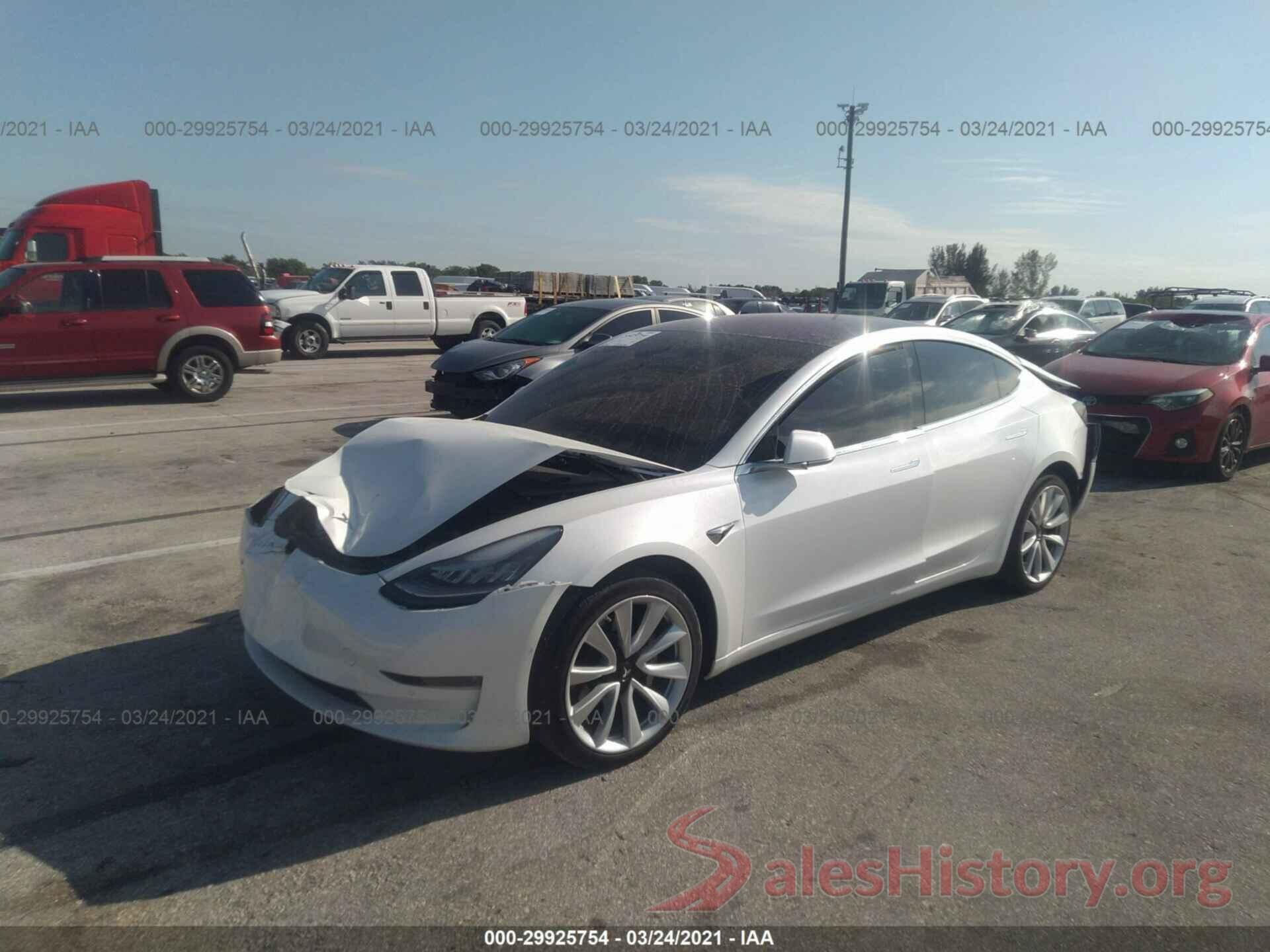 5YJ3E1EA0KF302642 2019 TESLA MODEL 3