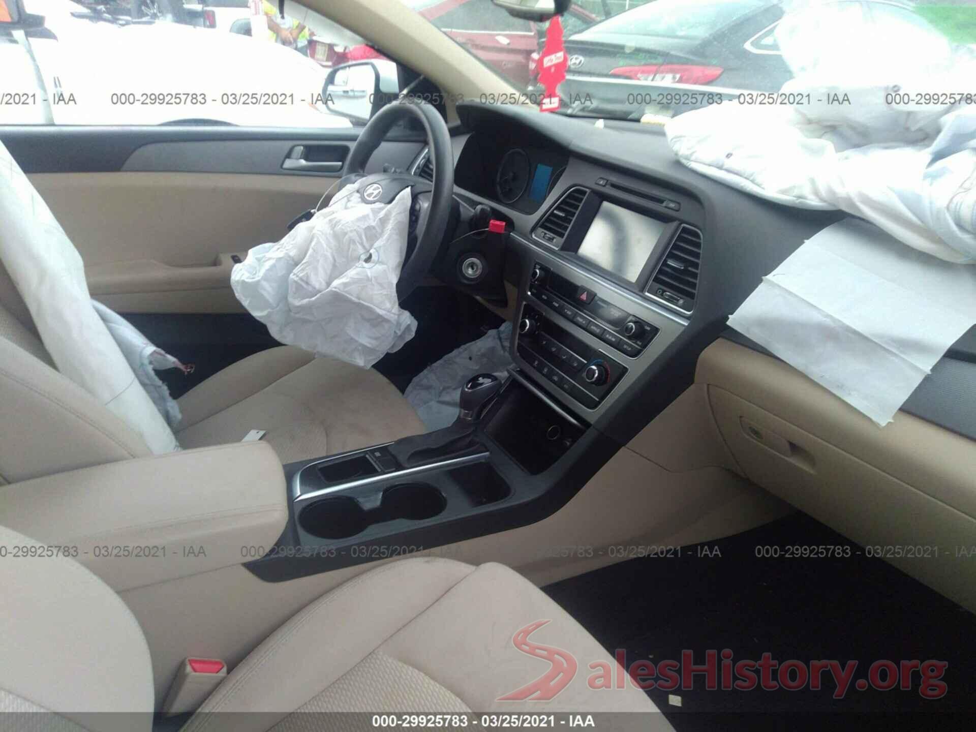 5NPE24AF7GH261942 2016 HYUNDAI SONATA