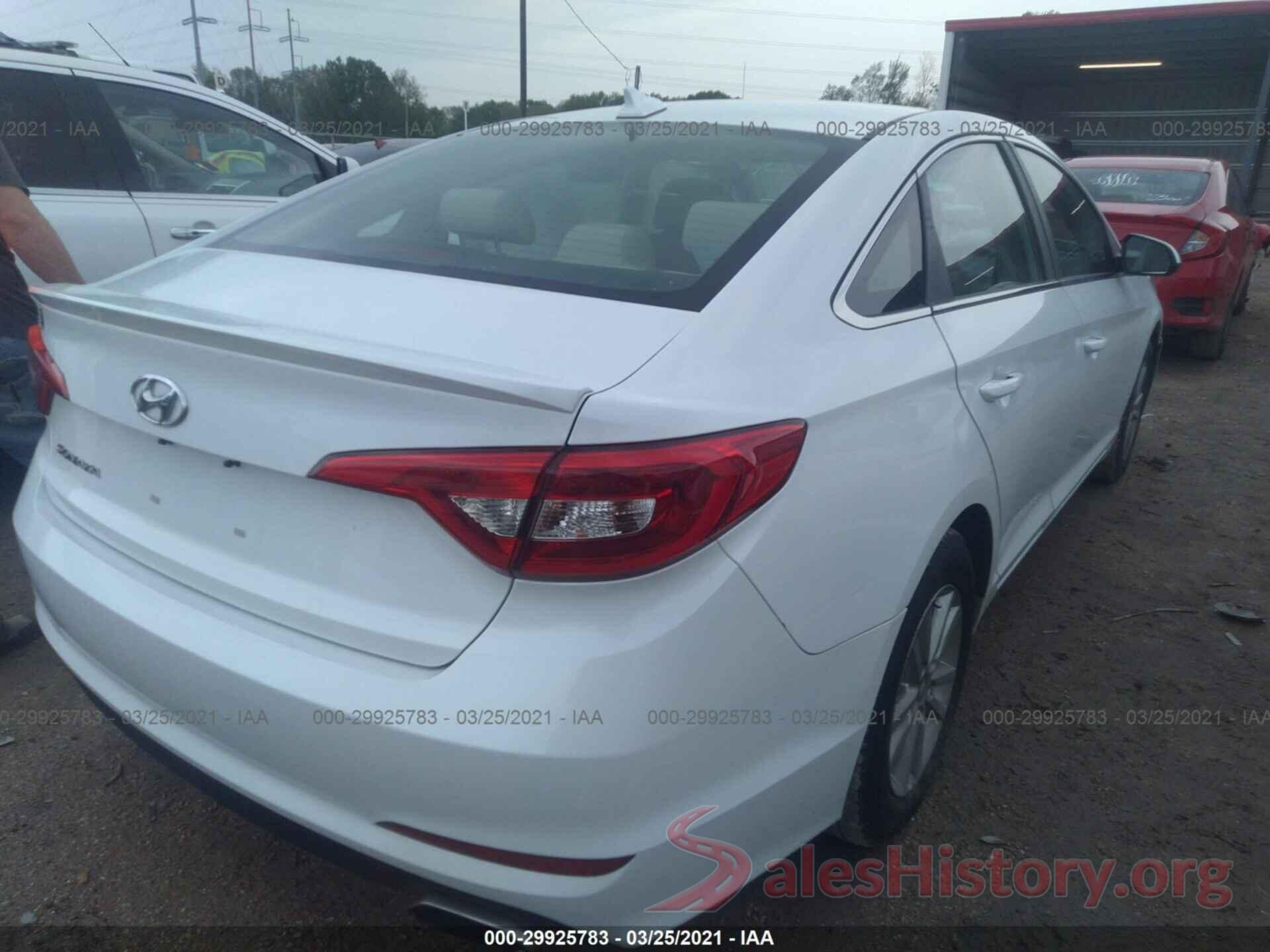 5NPE24AF7GH261942 2016 HYUNDAI SONATA