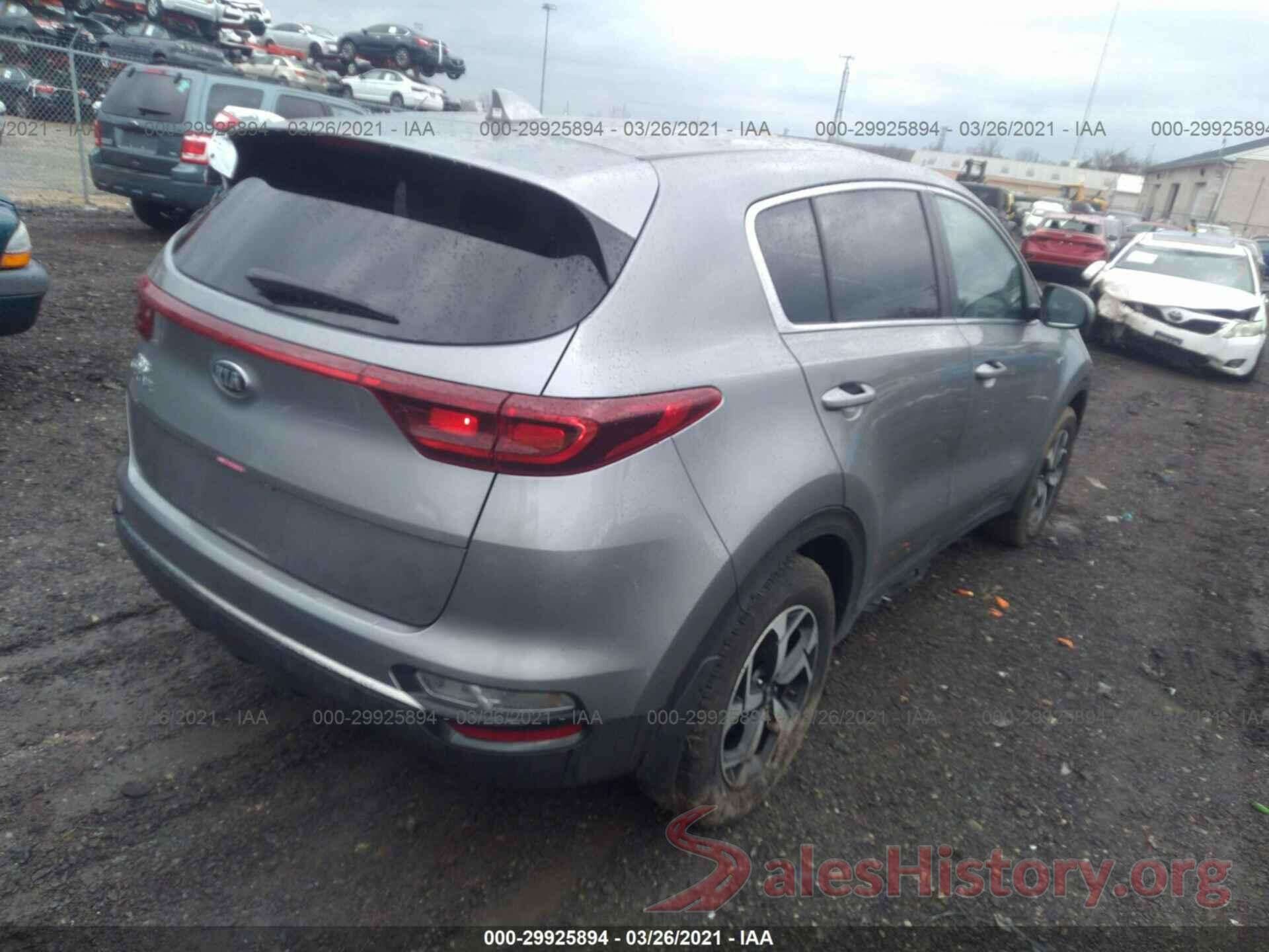 KNDPMCAC2L7752906 2020 KIA SPORTAGE