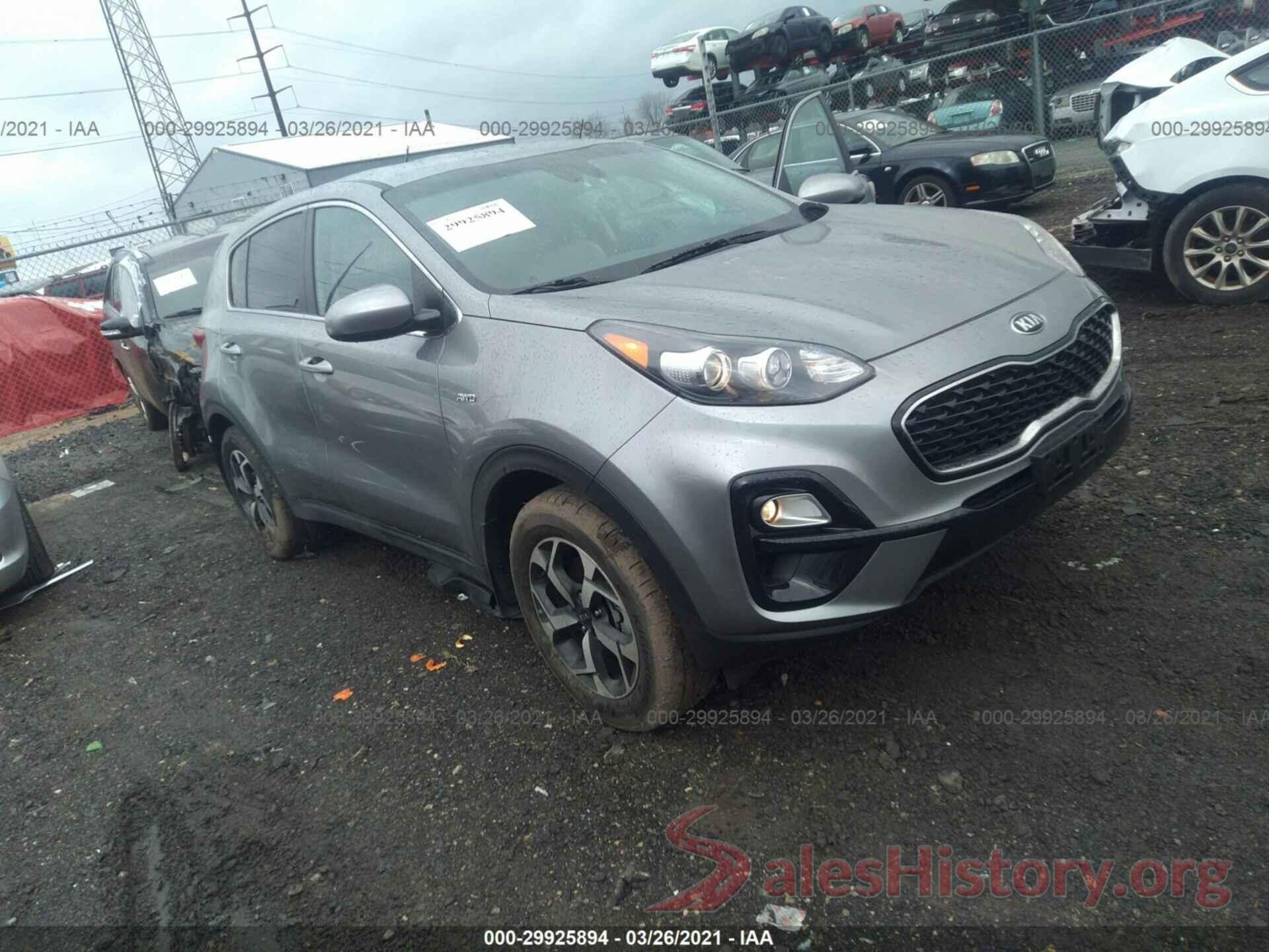 KNDPMCAC2L7752906 2020 KIA SPORTAGE