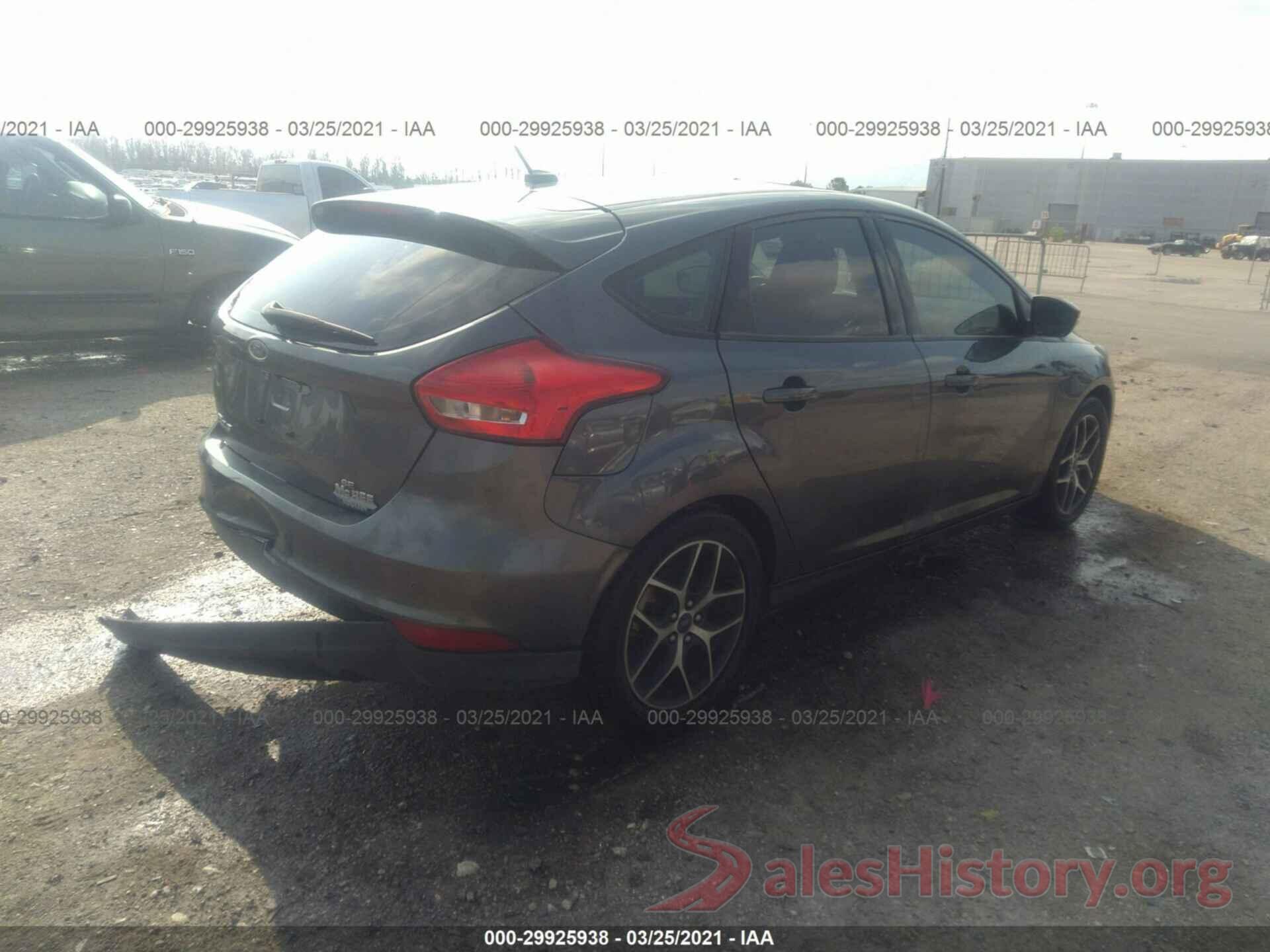 1FADP3M22JL261551 2018 FORD FOCUS