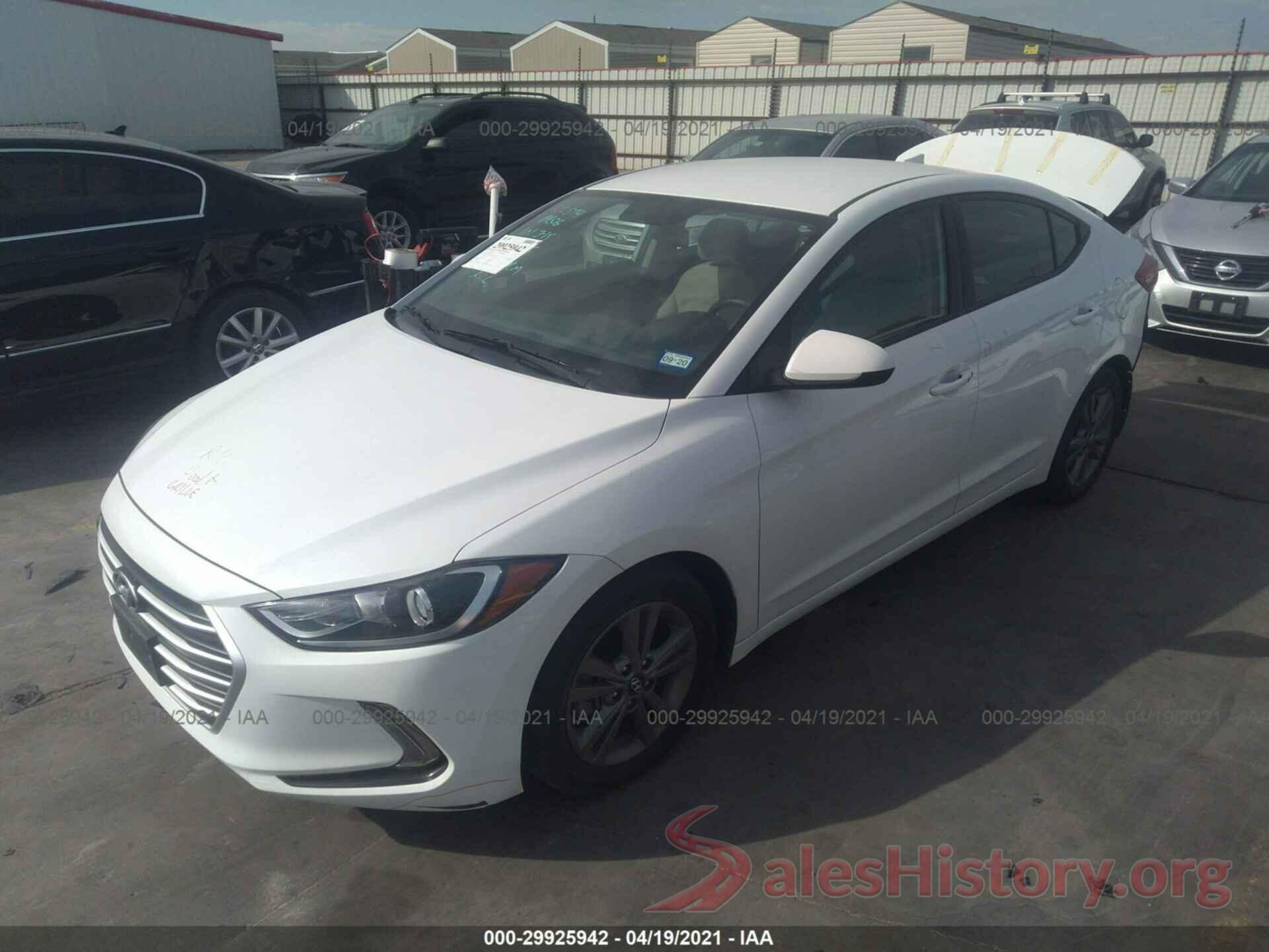 5NPD84LF8HH019265 2017 HYUNDAI ELANTRA