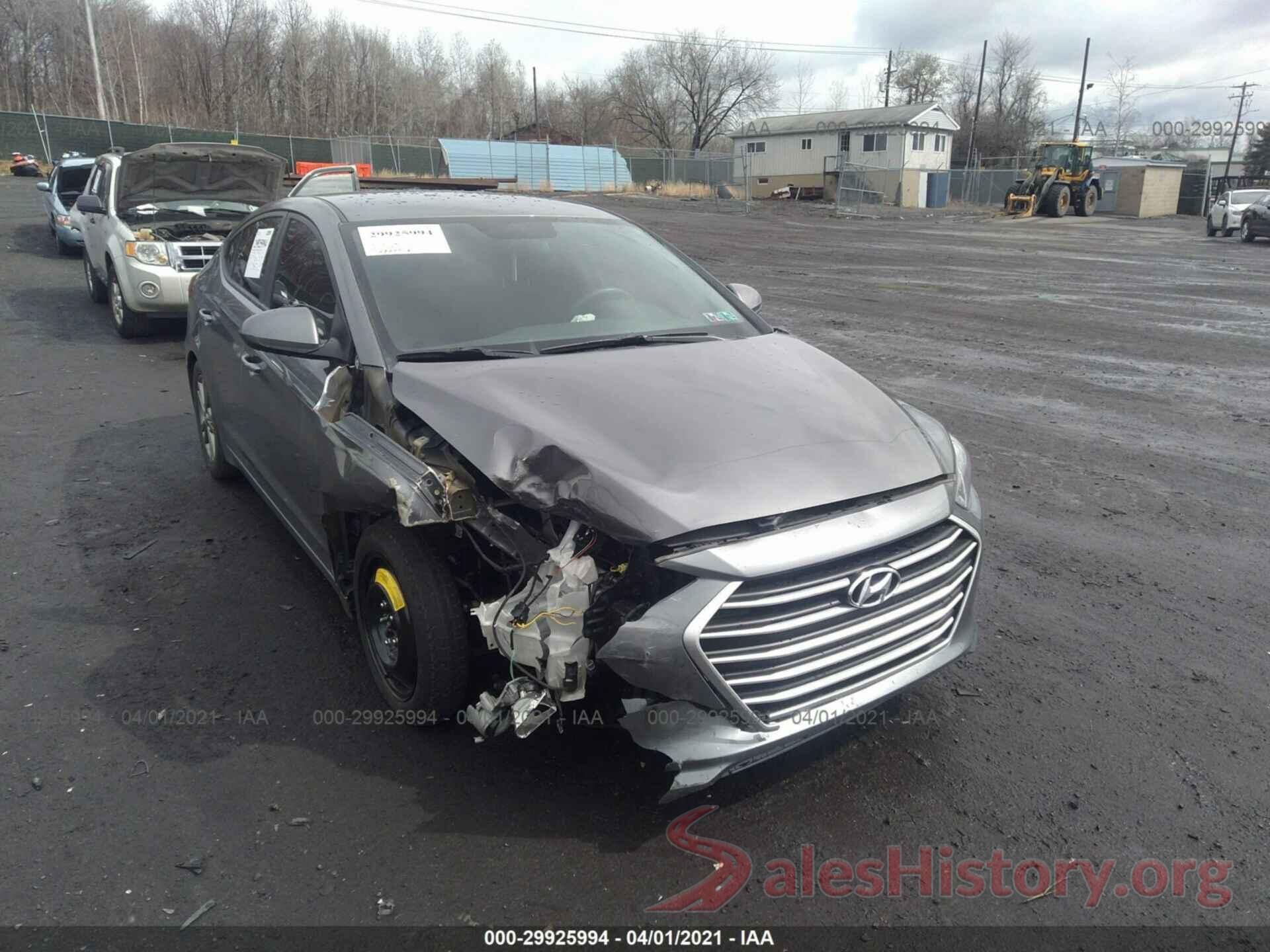 5NPD84LF1JH392153 2018 HYUNDAI ELANTRA