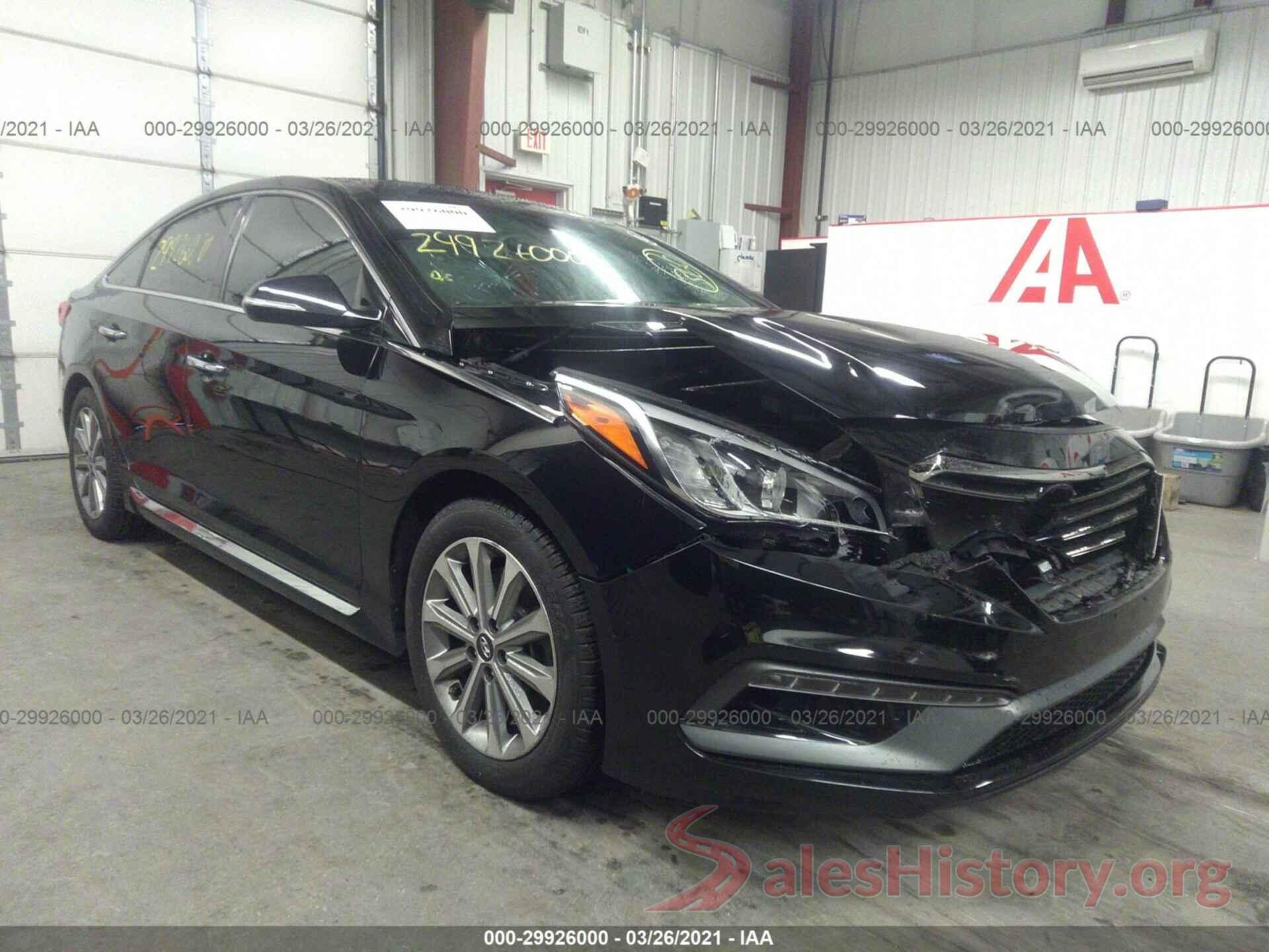 5NPE34AF3GH318795 2016 HYUNDAI SONATA