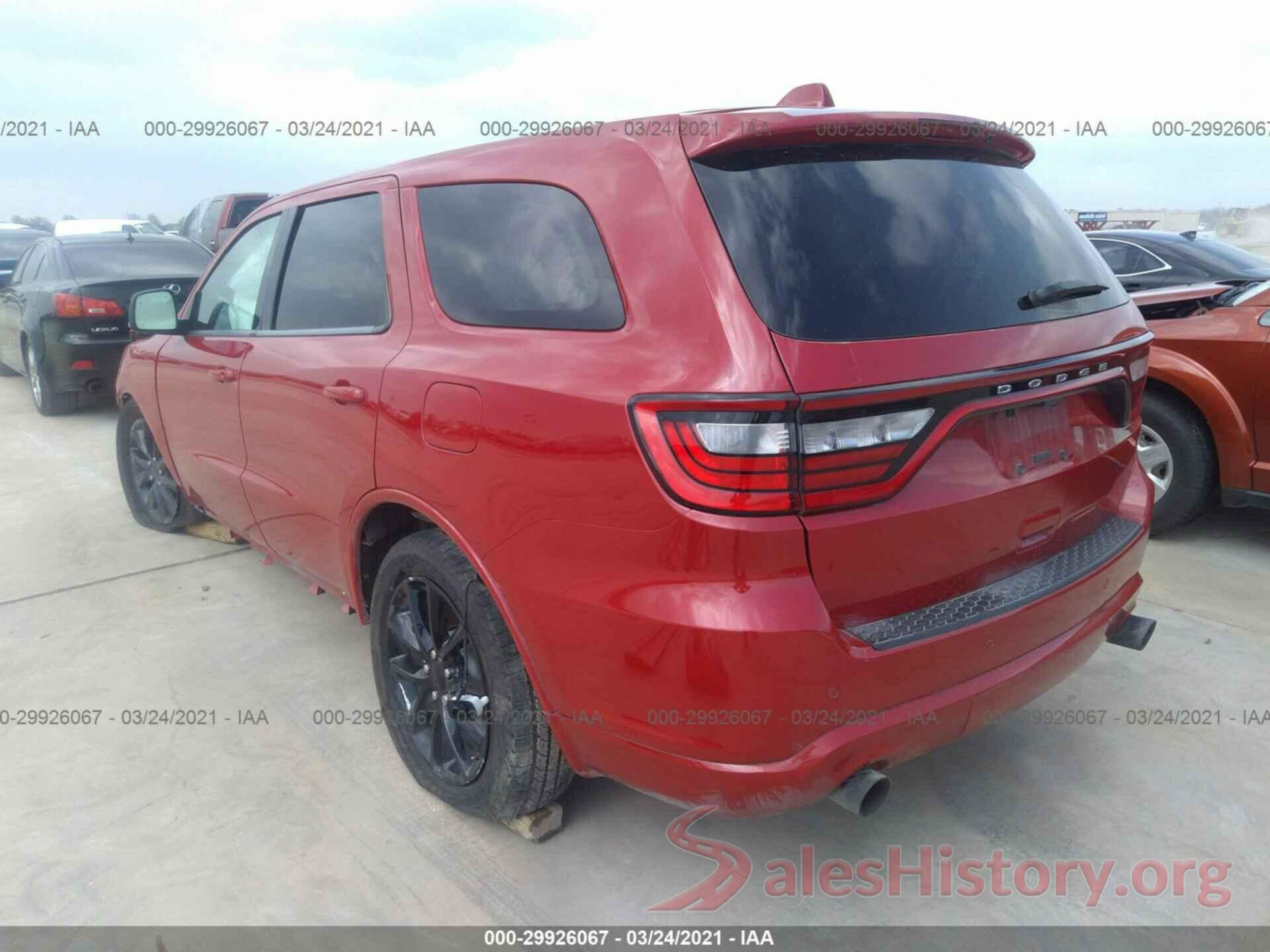 1C4SDHCTXJC113990 2018 DODGE DURANGO