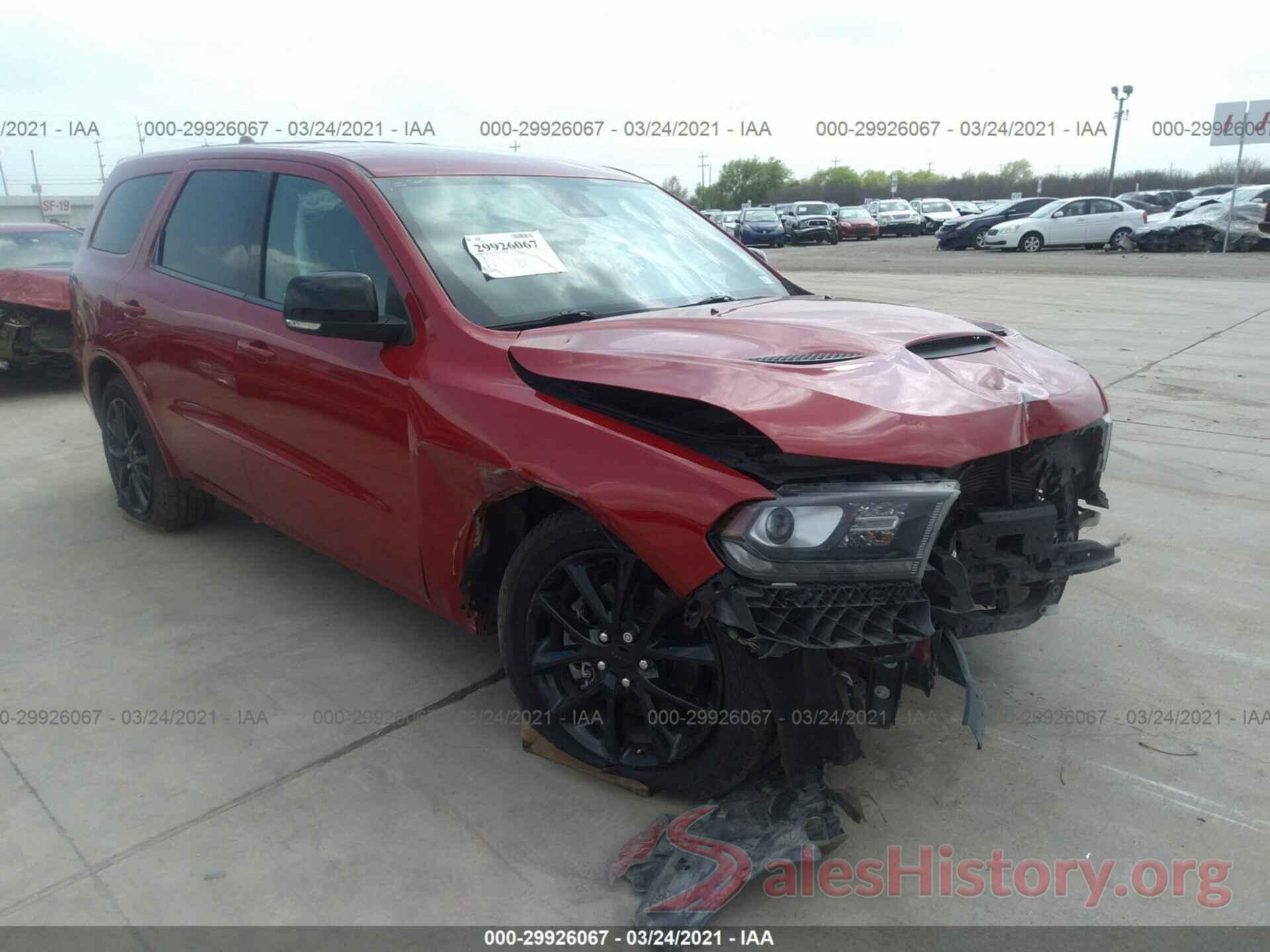 1C4SDHCTXJC113990 2018 DODGE DURANGO