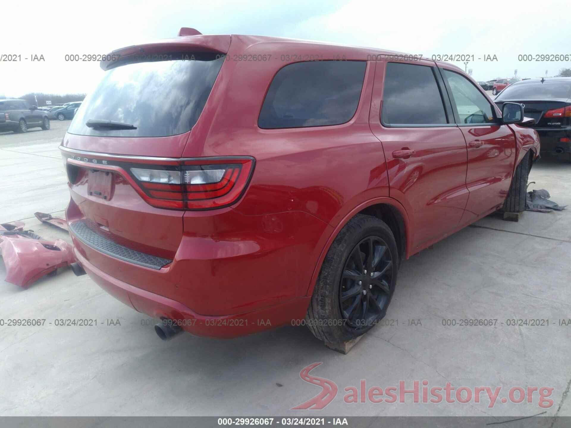 1C4SDHCTXJC113990 2018 DODGE DURANGO